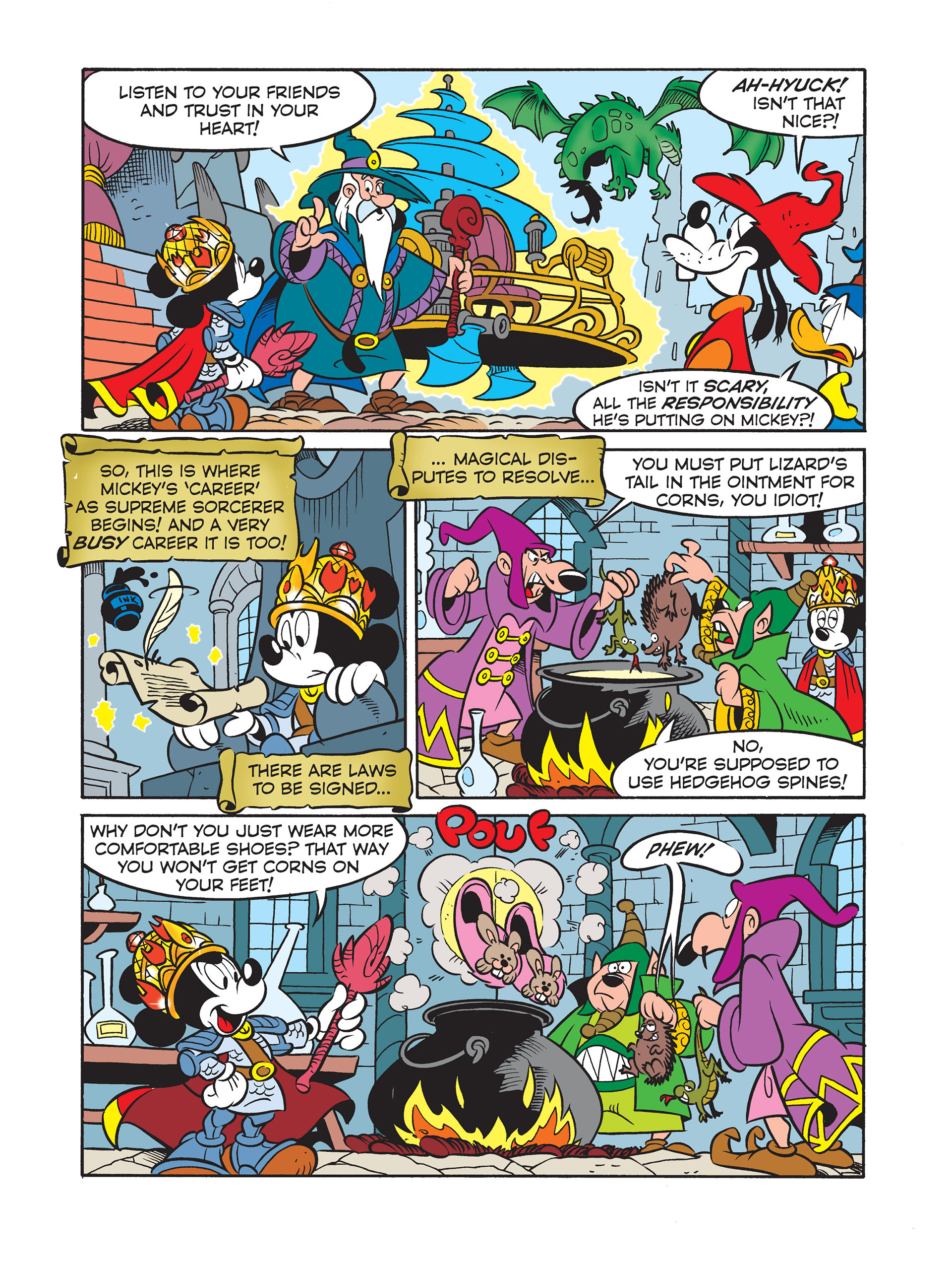 Read online Wizards of Mickey II: The Dark Age comic -  Issue #1 - 9