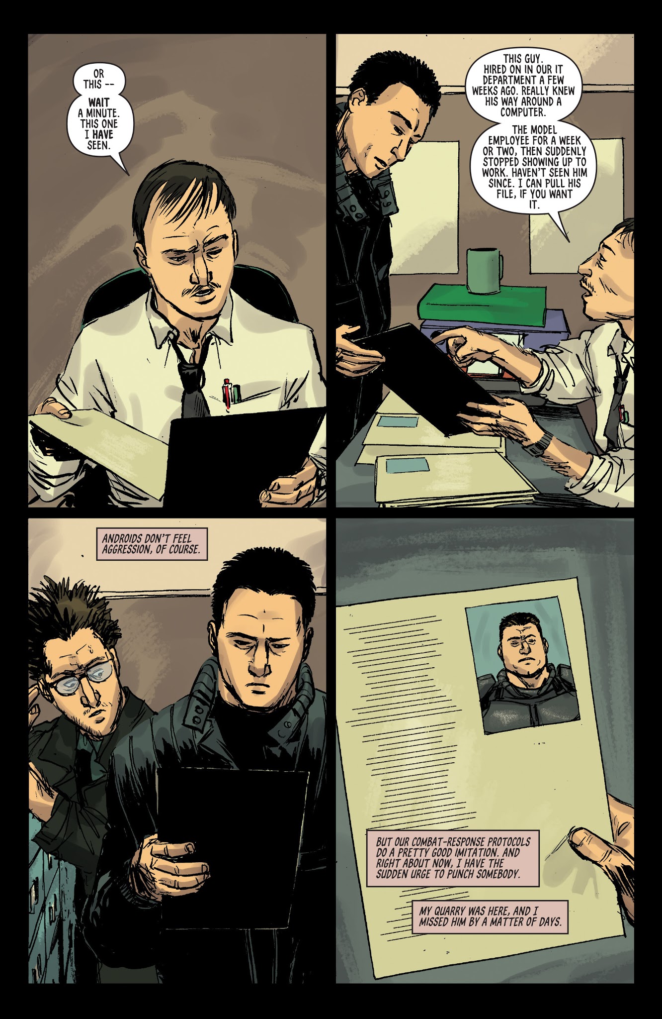 Read online Do Androids Dream of Electric Sheep?: Dust to Dust comic -  Issue # TPB 1 - 42