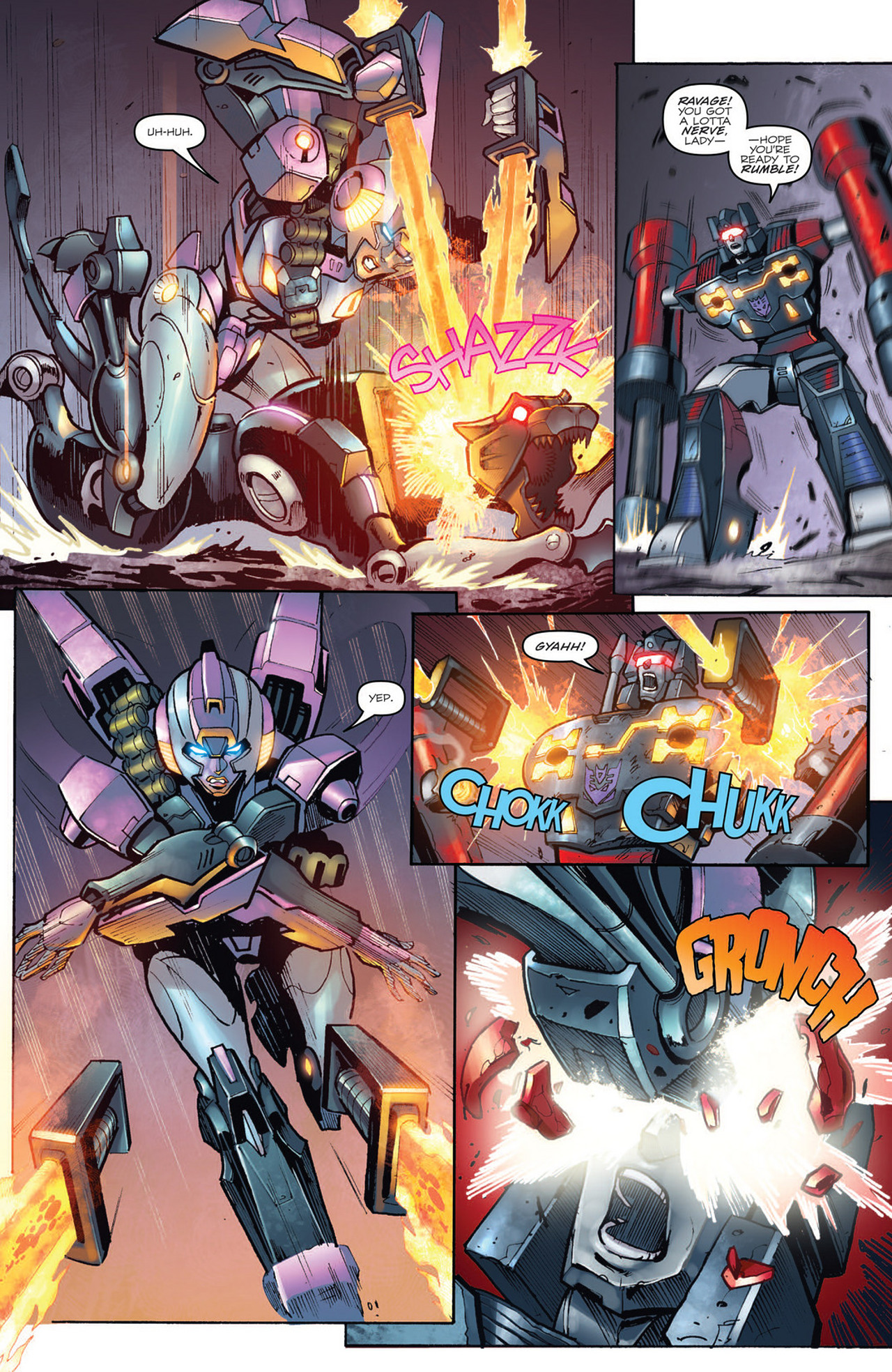 Read online Transformers: Robots In Disguise (2012) comic -  Issue #11 - 18