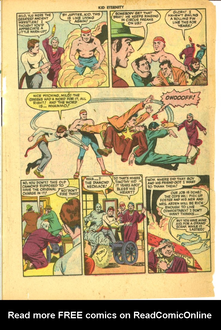 Read online Kid Eternity (1946) comic -  Issue #4 - 25