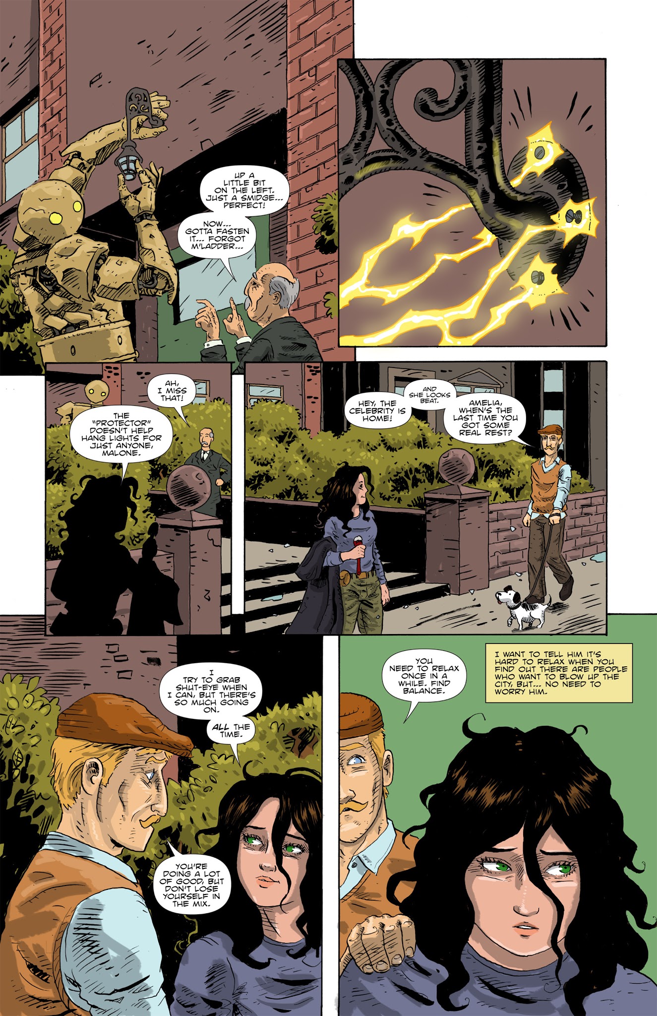 Read online Amelia Cole and the Hidden War comic -  Issue # TPB - 58