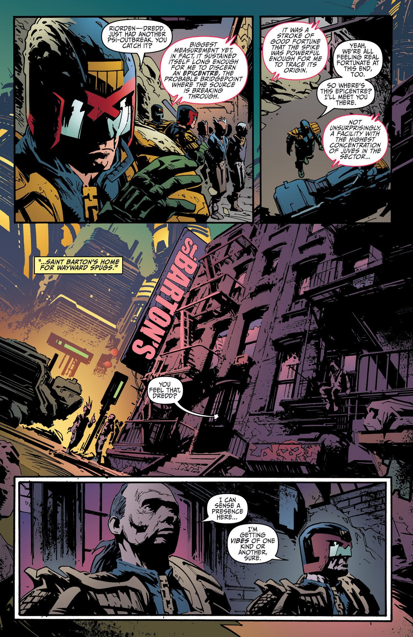 Read online Judge Dredd: Year One comic -  Issue #2 - 18