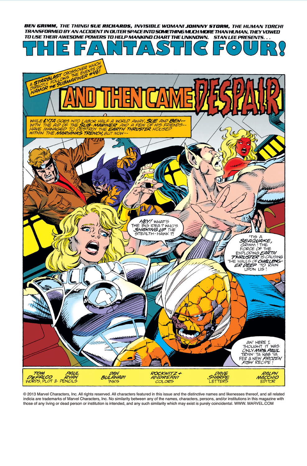 Read online Fantastic Four (1961) comic -  Issue #386 - 2