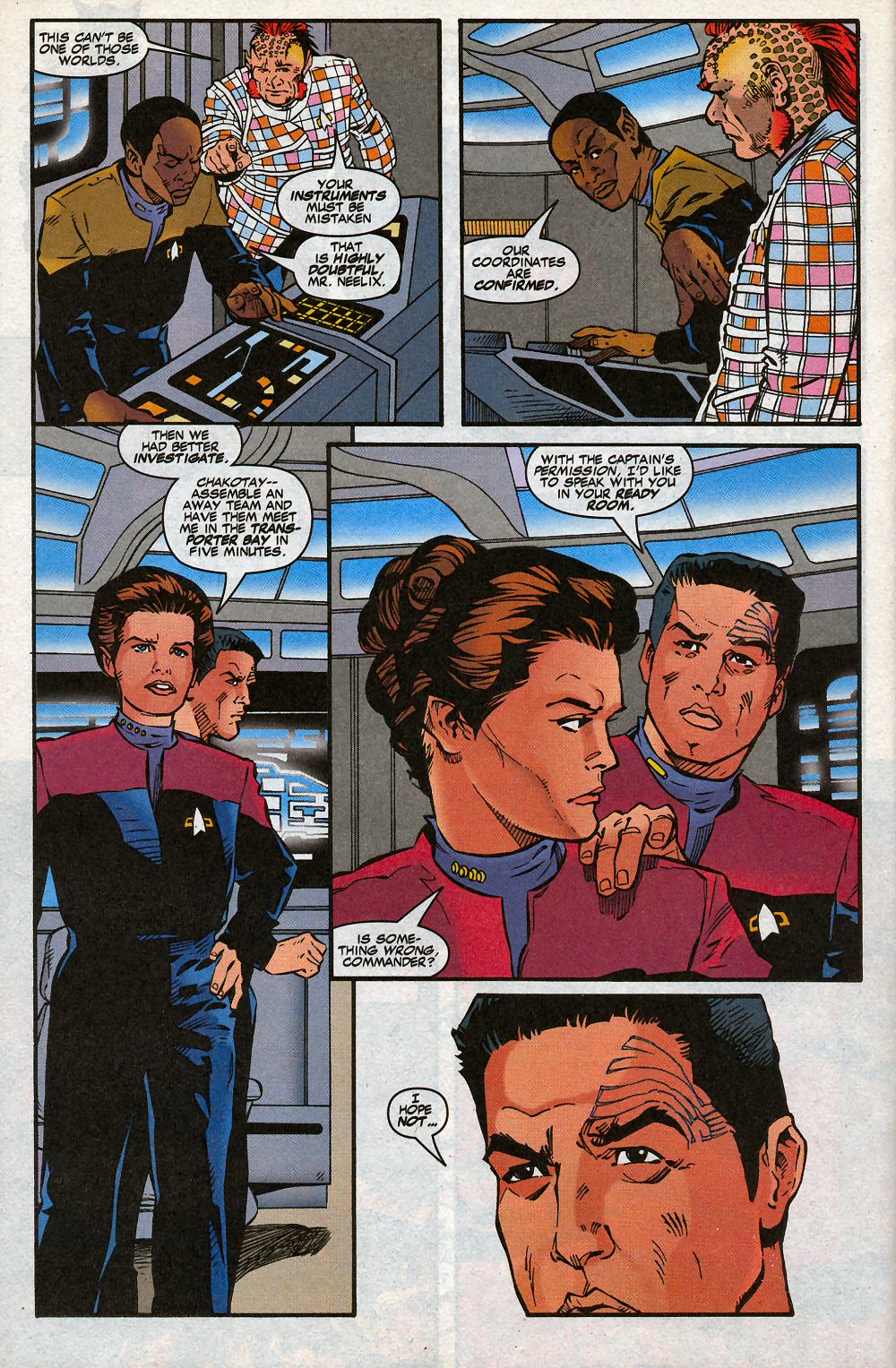 Read online Star Trek: Voyager comic -  Issue #6 - 11