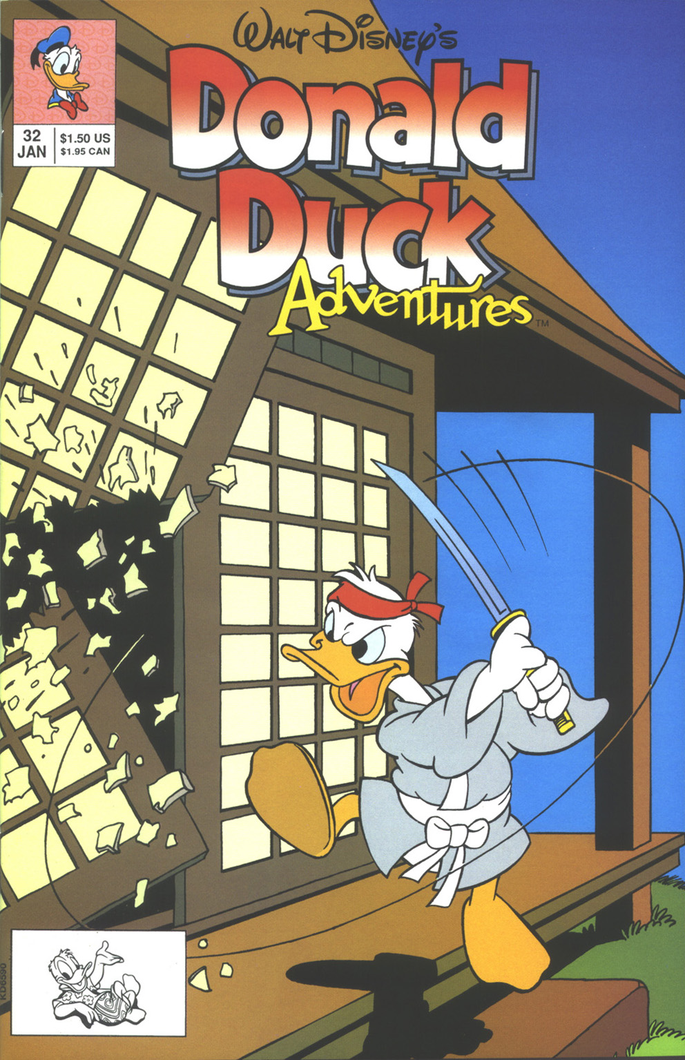 Read online Donald Duck Adventures comic -  Issue #32 - 1