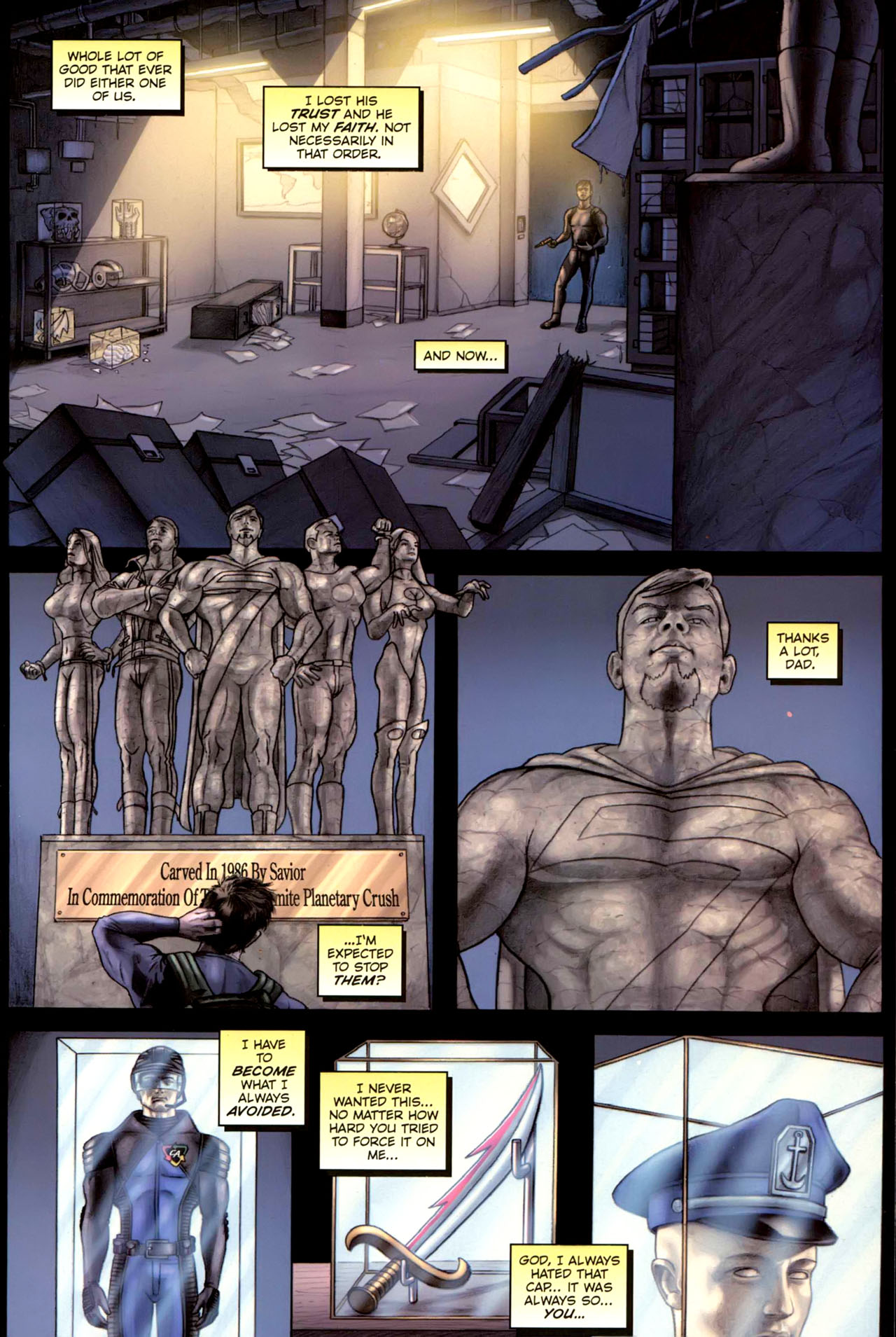 Read online Captain Action Comics comic -  Issue #0 - 11