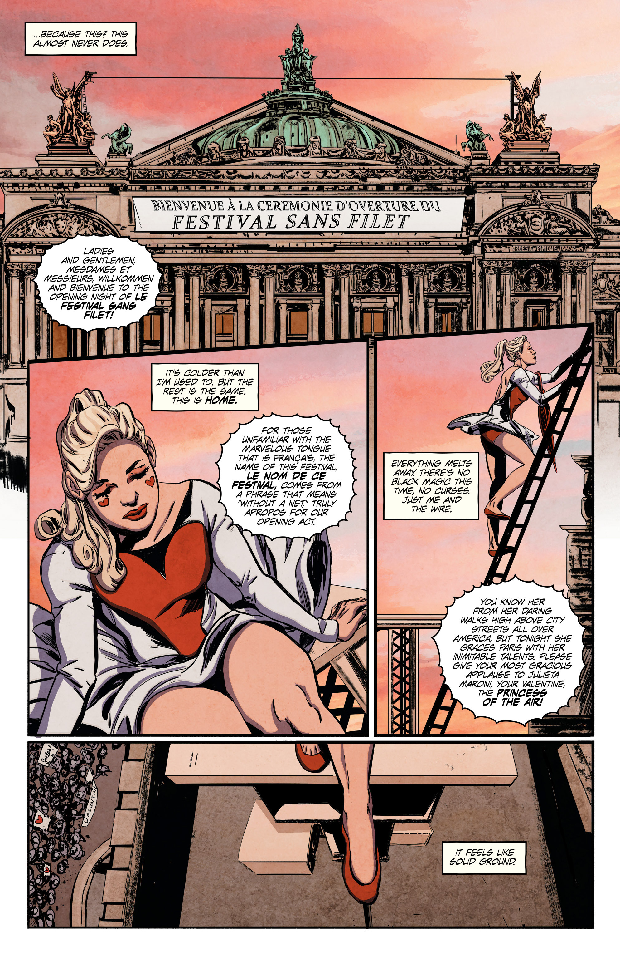 Read online Girl Over Paris (The Cirque American Series) comic -  Issue #1 - 14