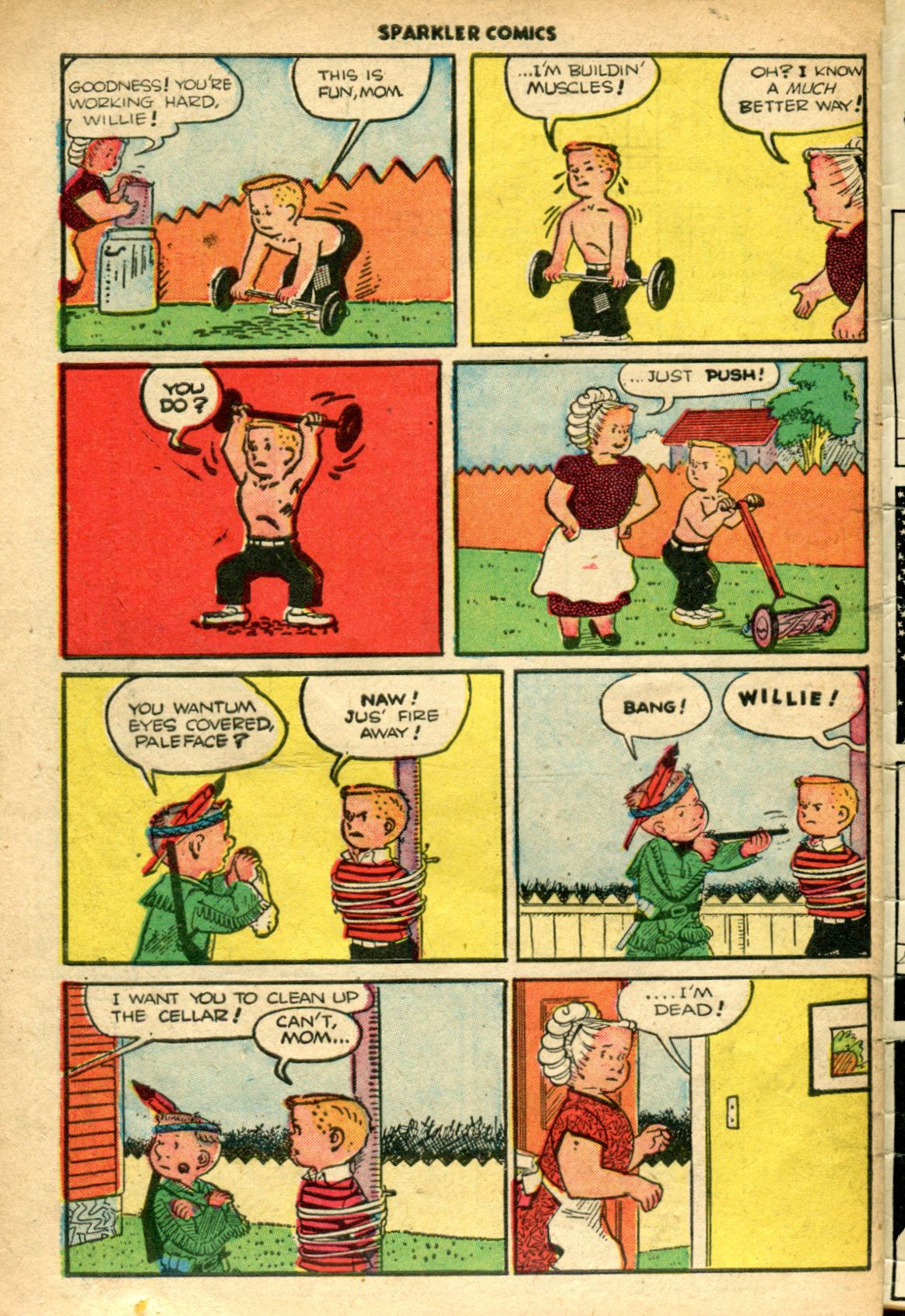 Read online Sparkler Comics comic -  Issue #95 - 34