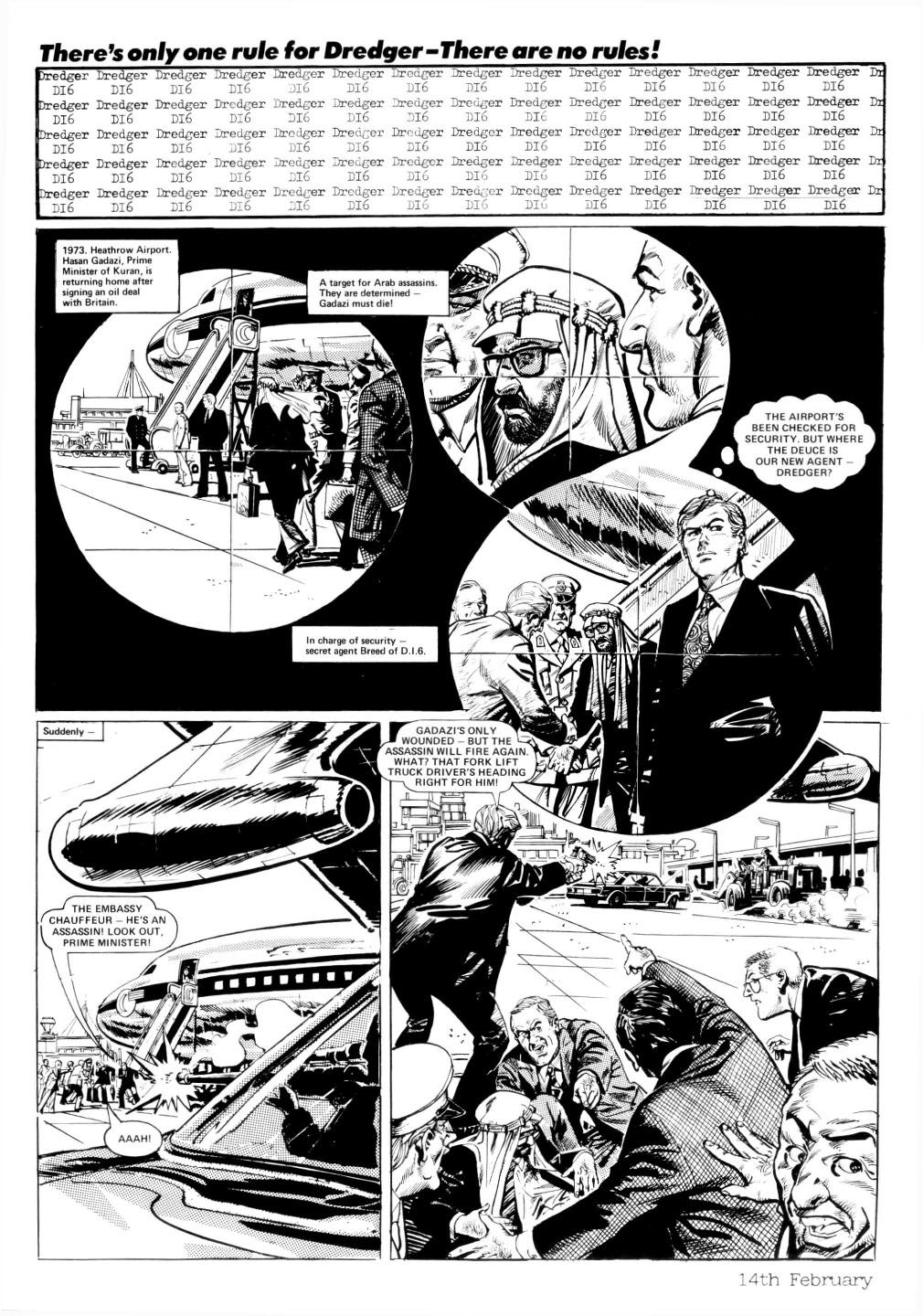 Read online Action (1976) comic -  Issue # _STORY OF A VIOLENT COMIC - 274