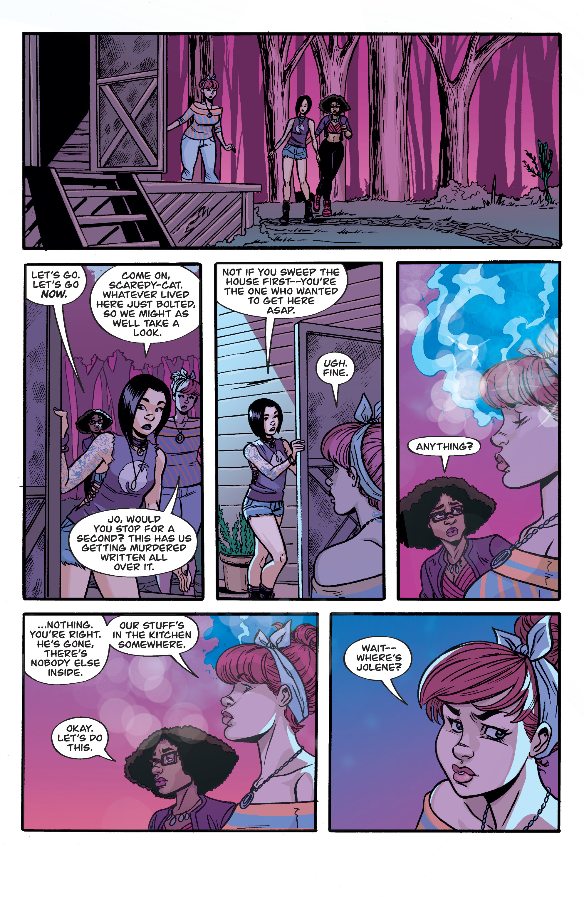 Read online Spell on Wheels comic -  Issue #4 - 7