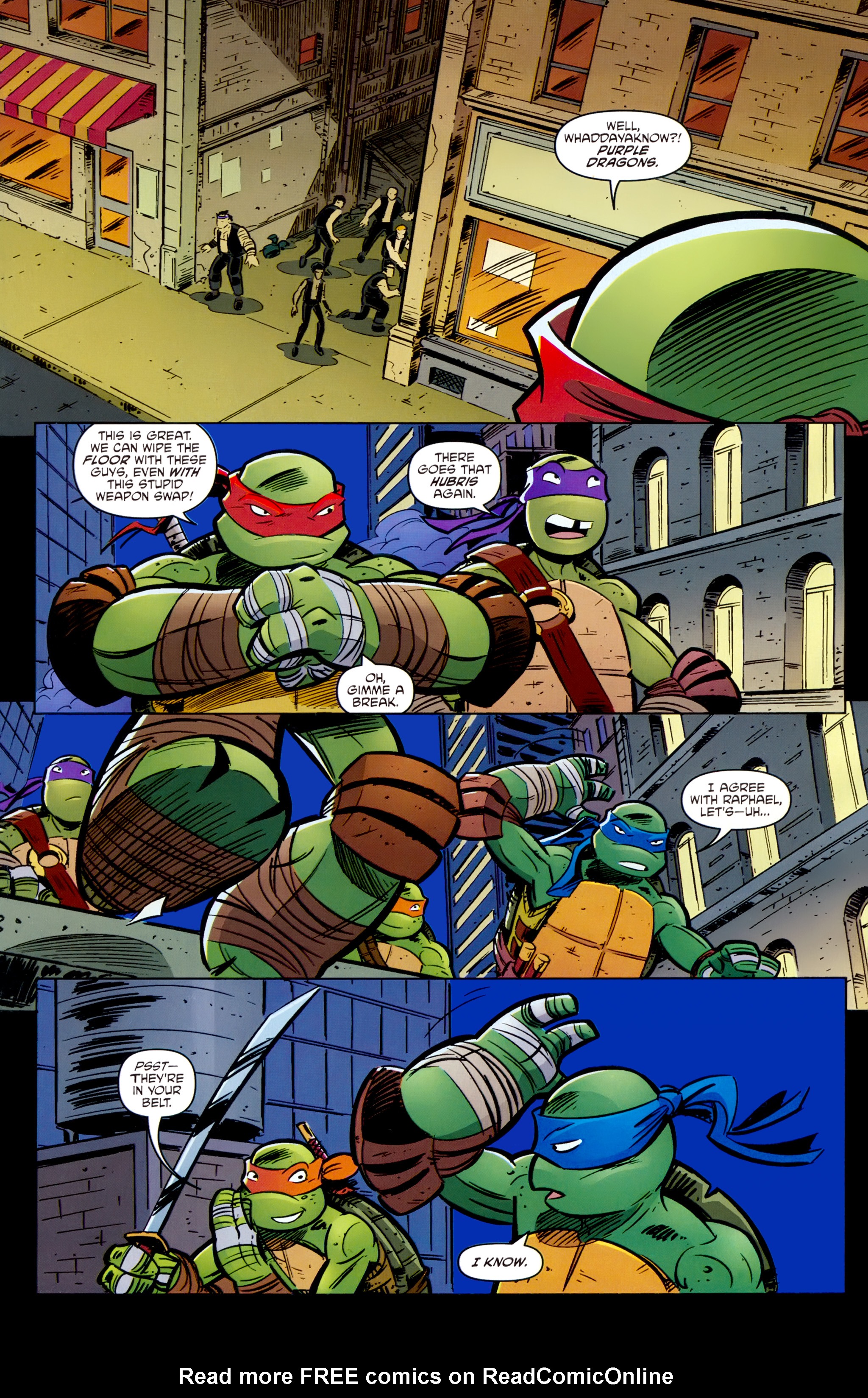 Read online Teenage Mutant Ninja Turtles New Animated Adventures Free Comic Book Day comic -  Issue # Full - 9