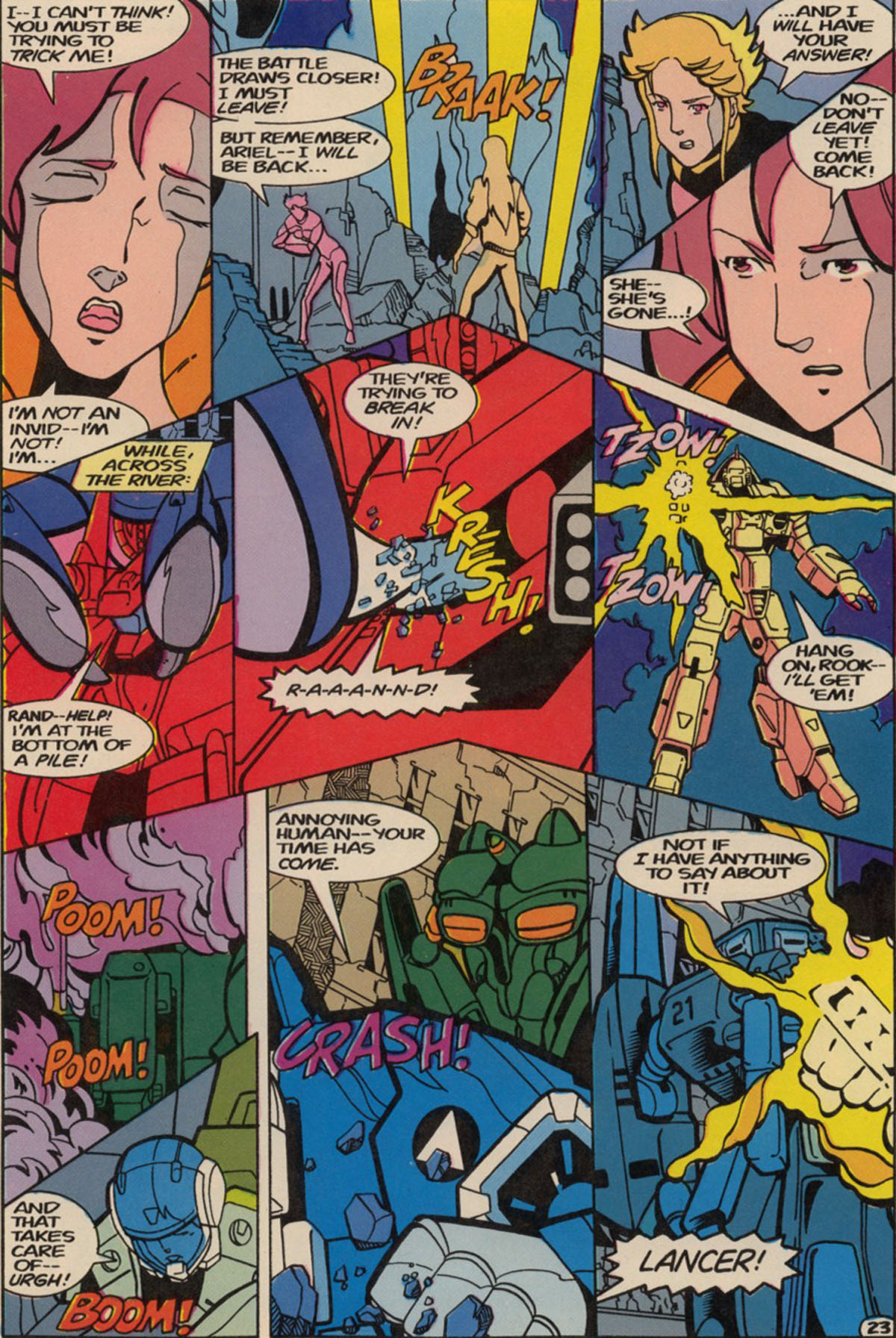 Read online Robotech The New Generation comic -  Issue #22 - 29