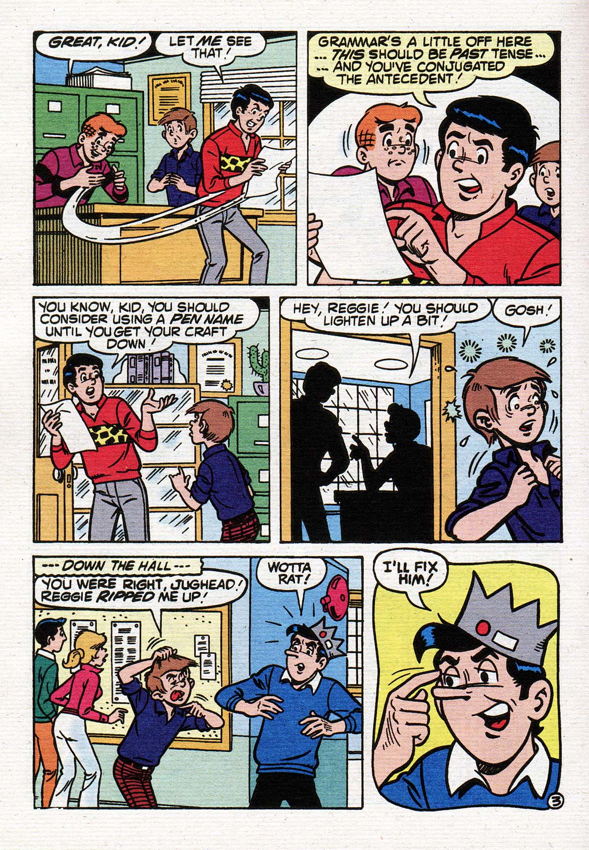 Read online Jughead's Double Digest Magazine comic -  Issue #94 - 103