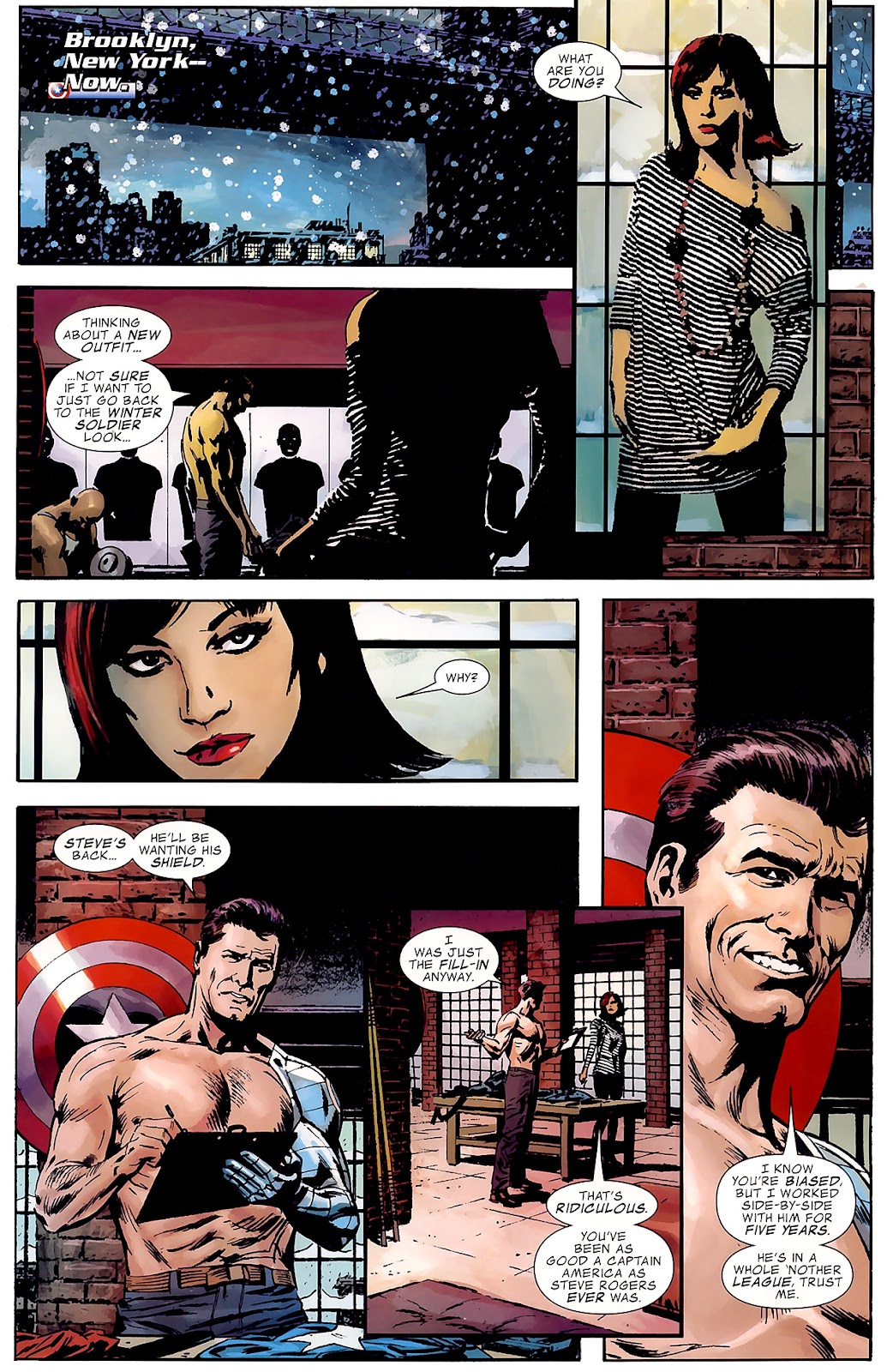 Captain America Reborn: Who Will Wield the Shield? issue Full - Page 8