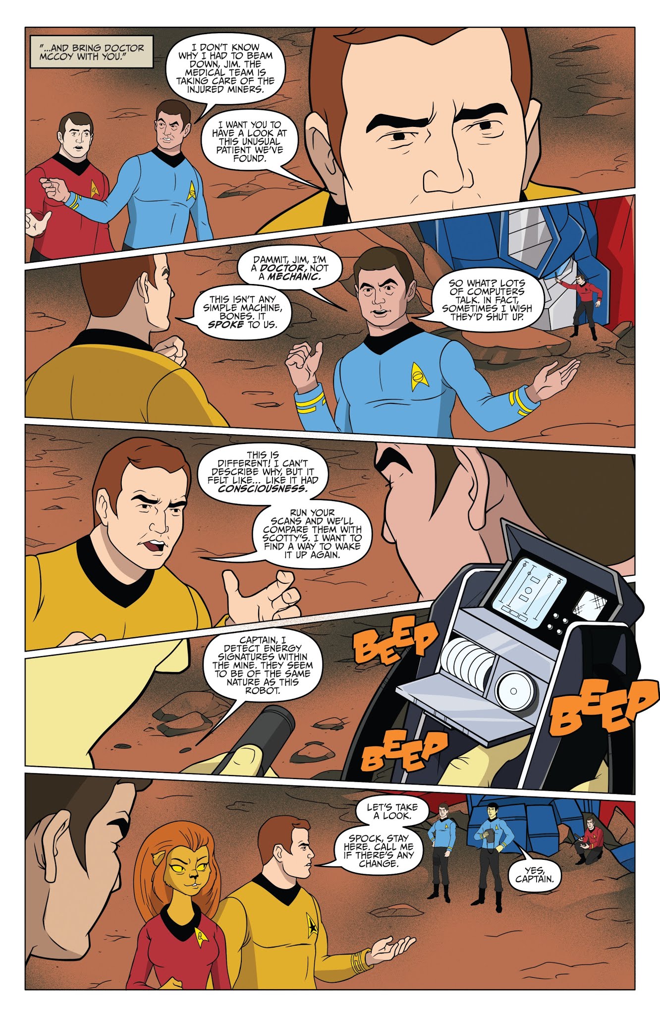 Read online Star Trek vs. Transformers comic -  Issue #1 - 16