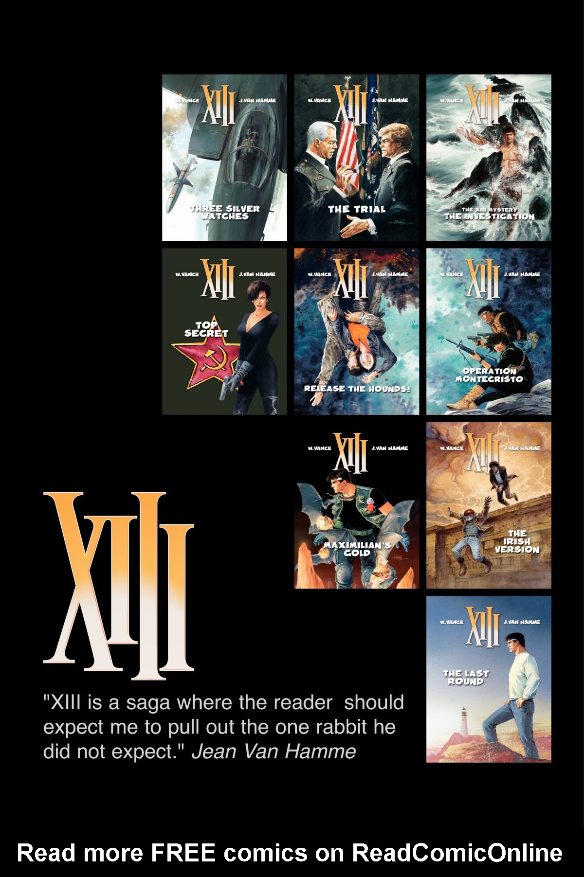 Read online XIII comic -  Issue #8 - 51