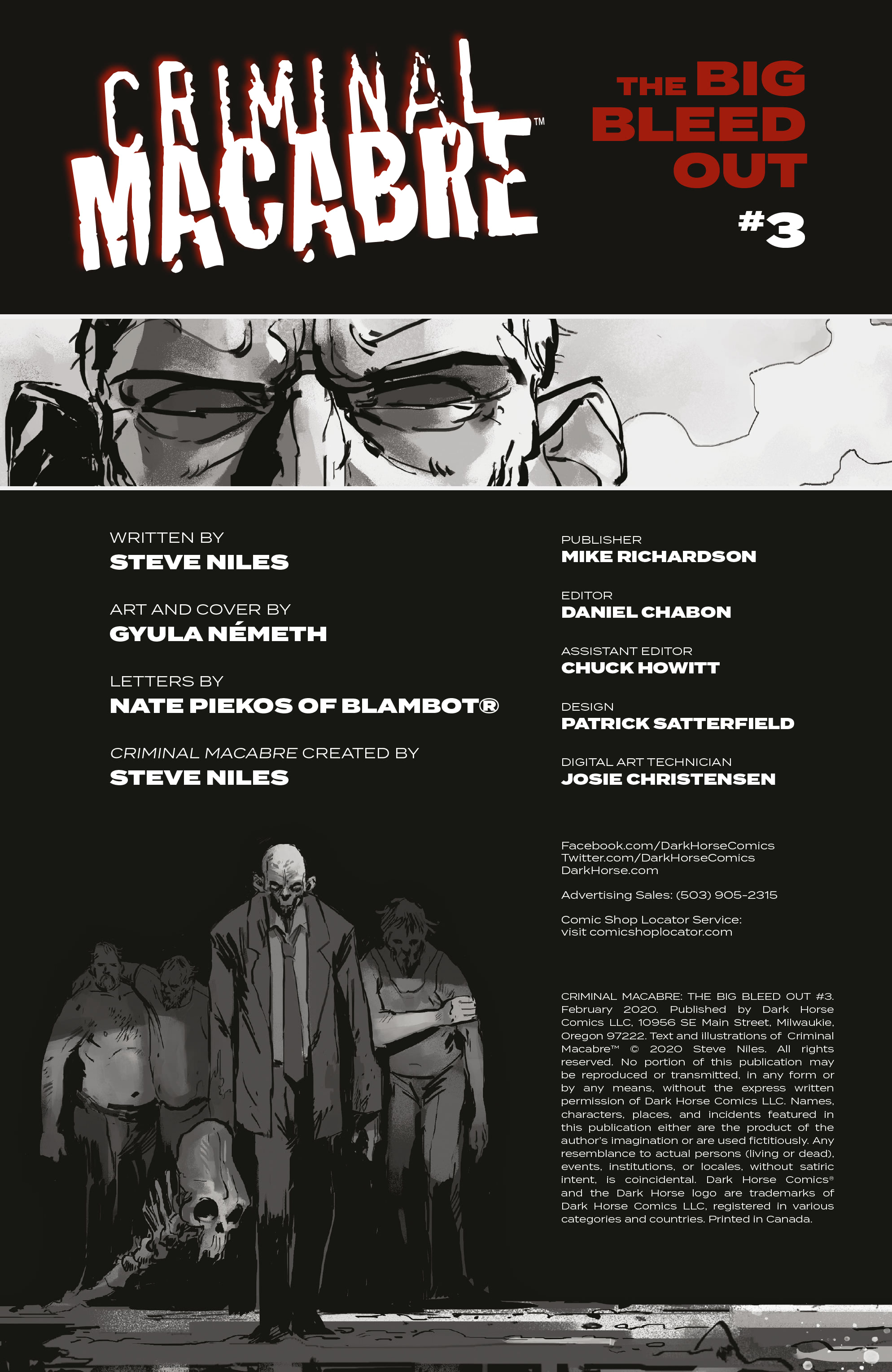 Read online Criminal Macabre: The Big Bleed Out comic -  Issue #3 - 2