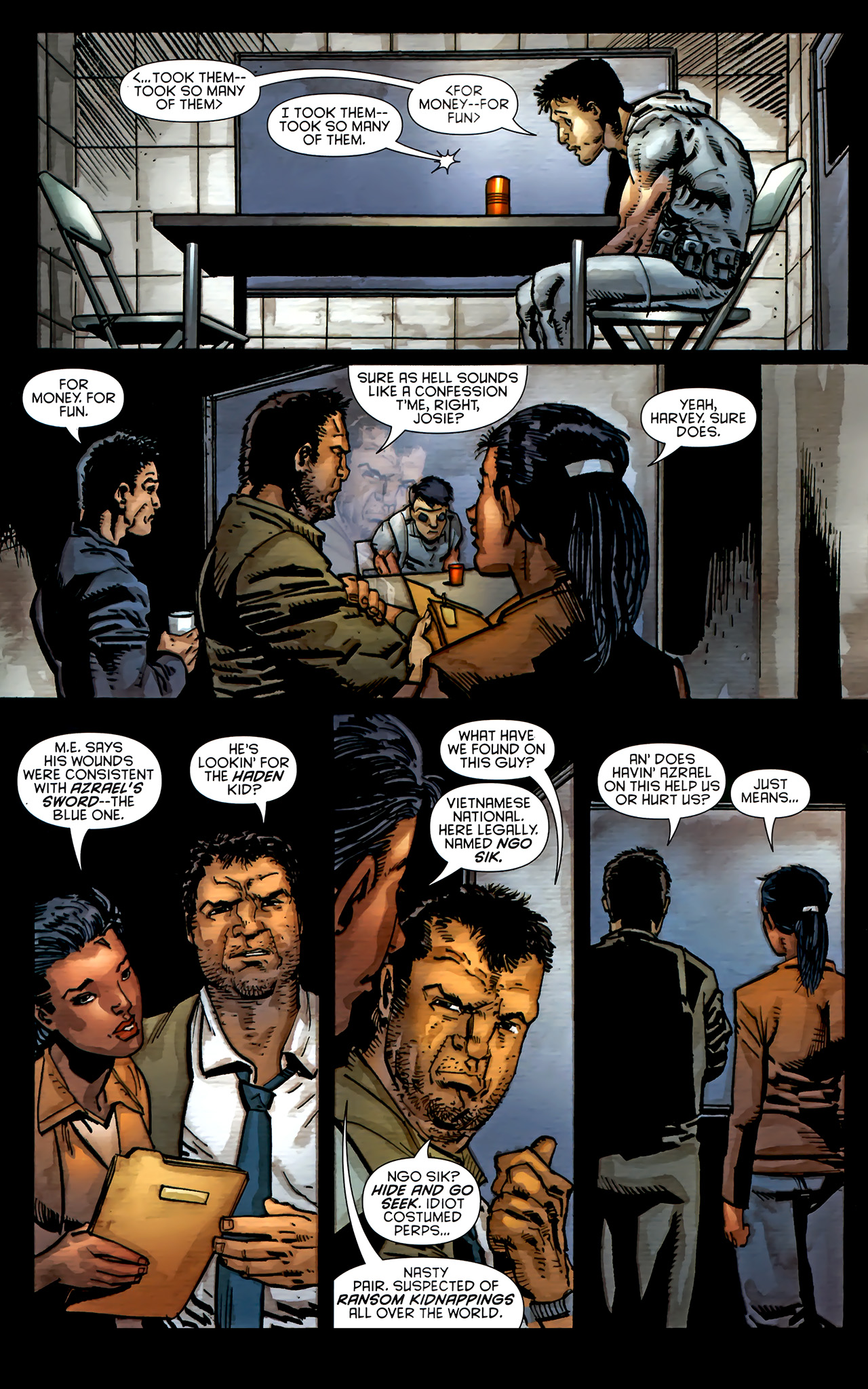 Read online Azrael (2009) comic -  Issue #7 - 6