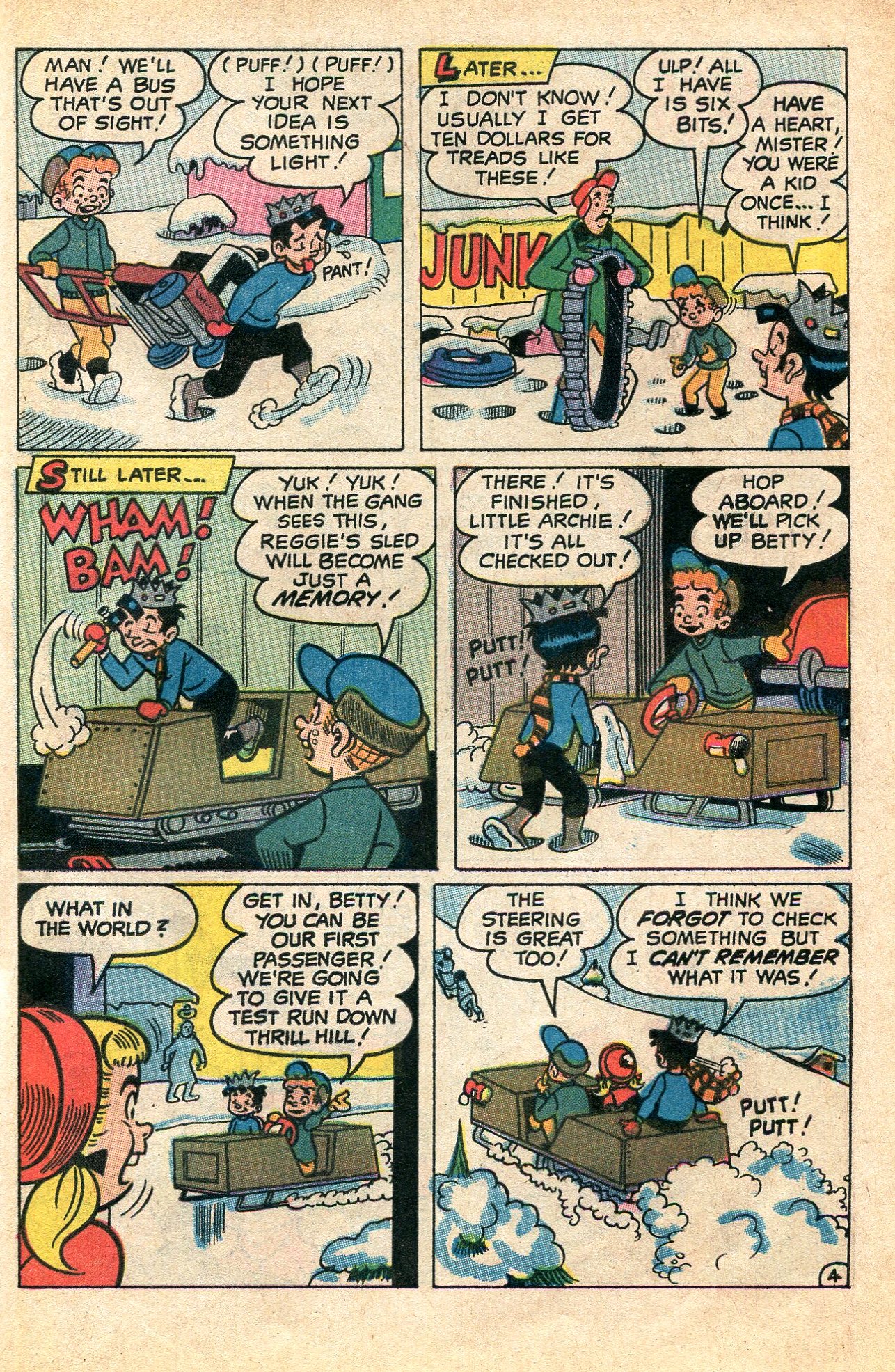 Read online The Adventures of Little Archie comic -  Issue #52 - 63