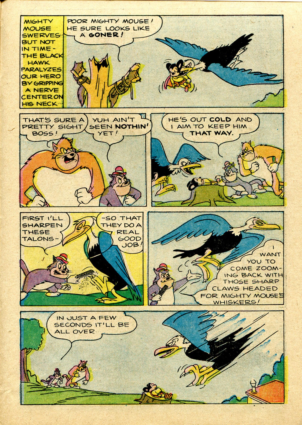 Read online Paul Terry's Mighty Mouse Comics comic -  Issue #44 - 69
