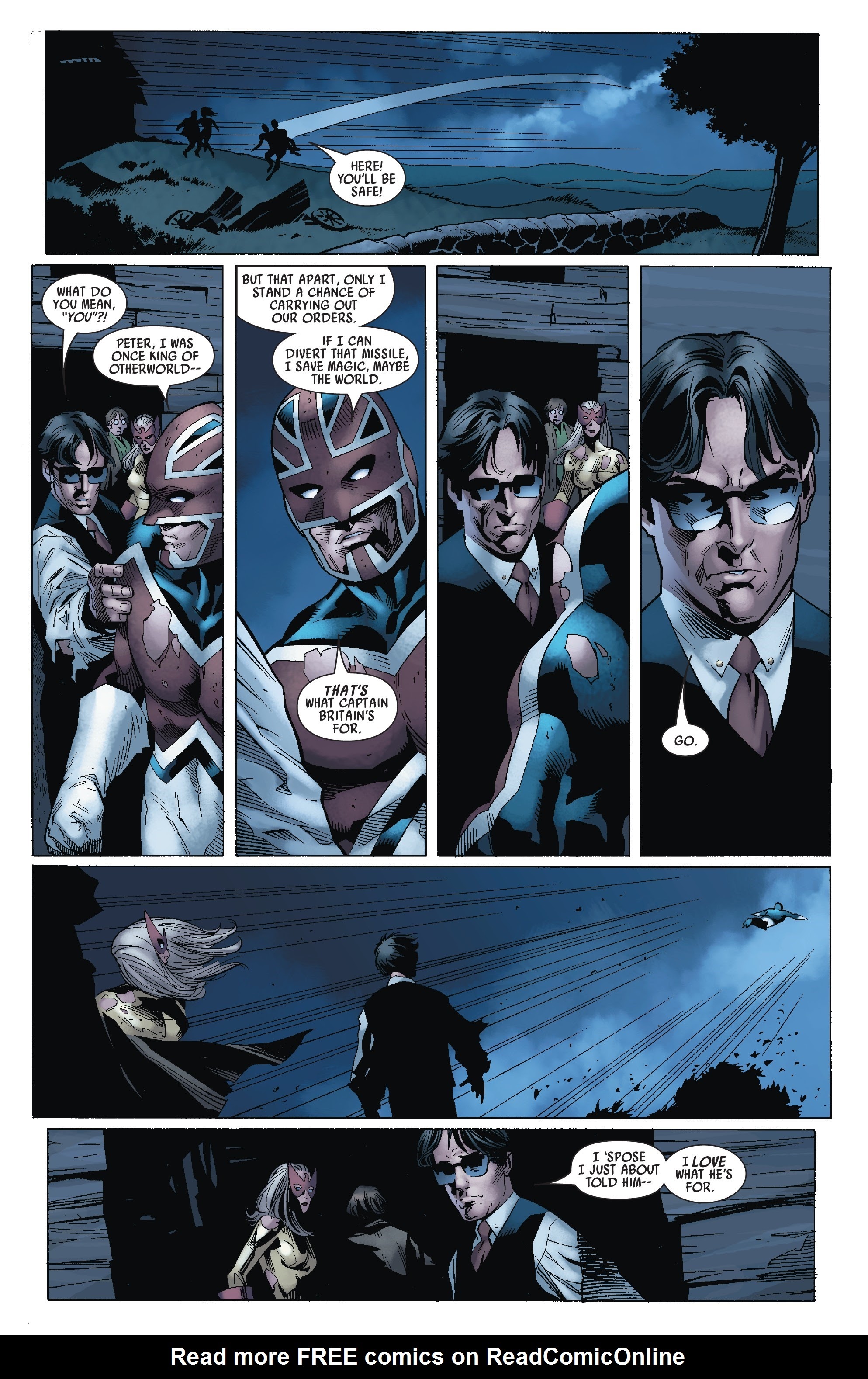 Read online Captain Britain and MI13 comic -  Issue #1 - 20