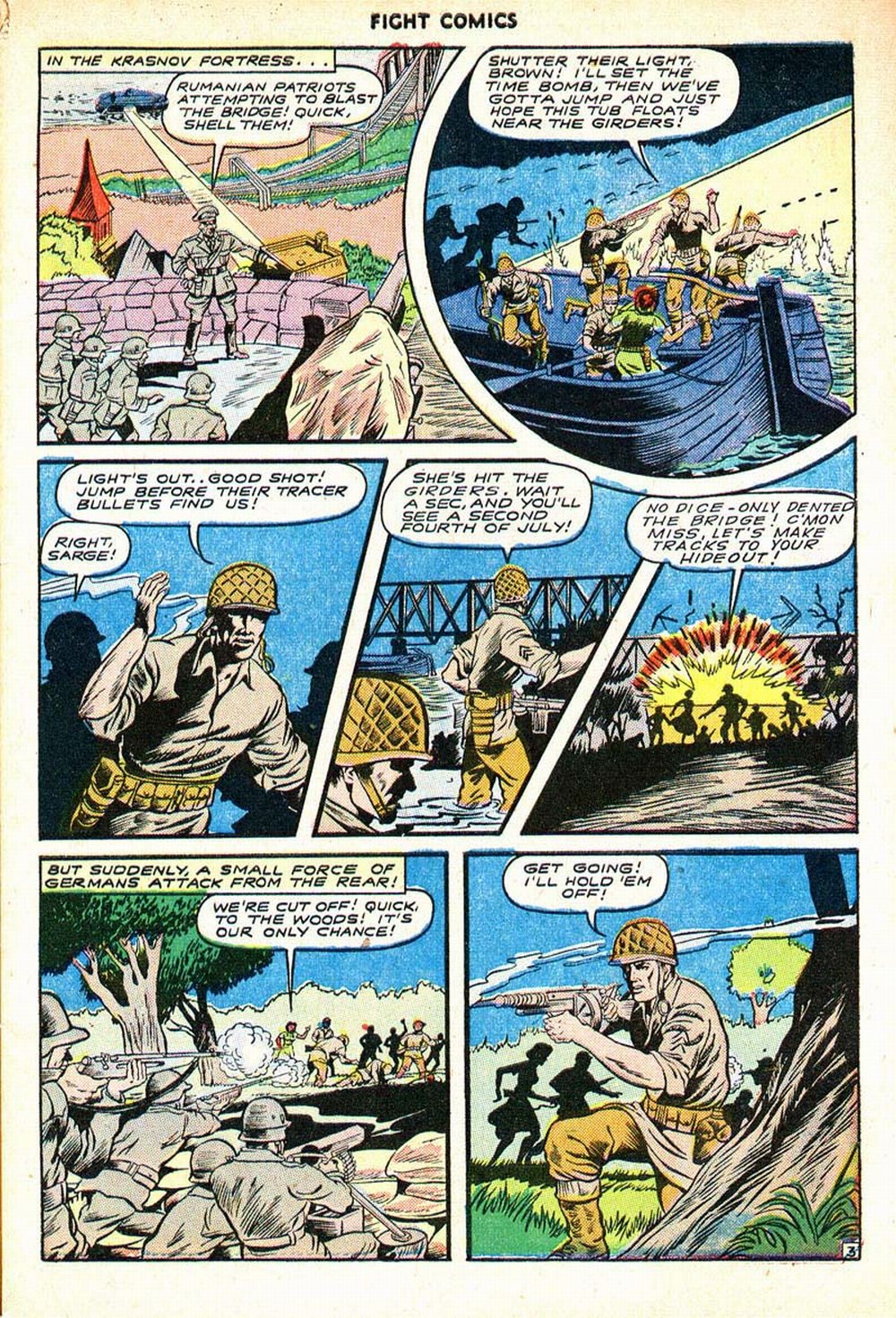 Read online Fight Comics comic -  Issue #36 - 5