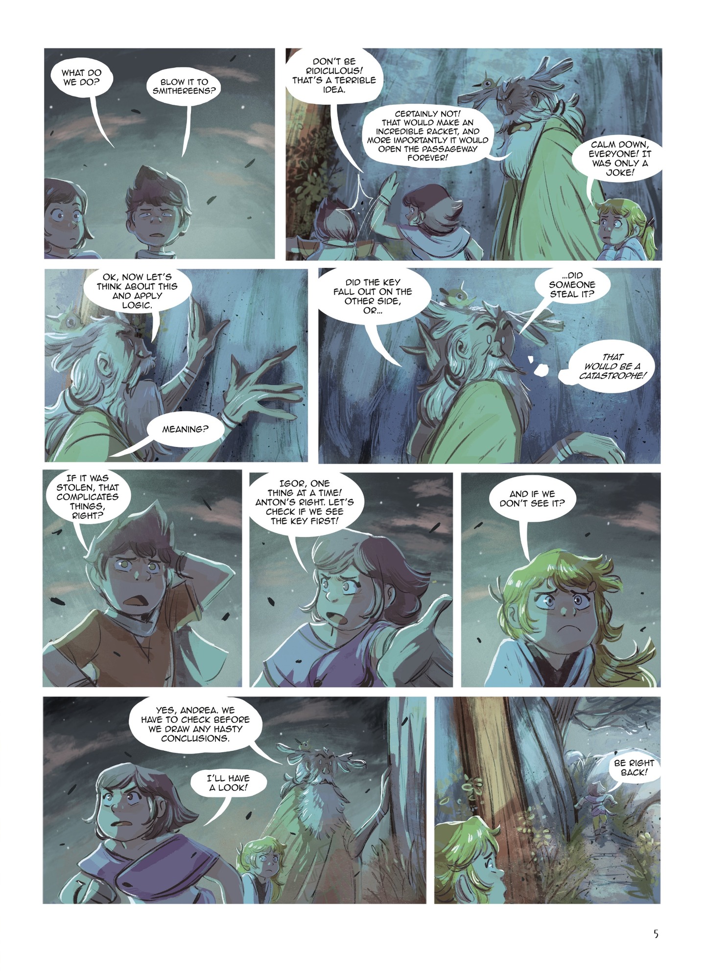Read online The Music Box comic -  Issue #5 - 5