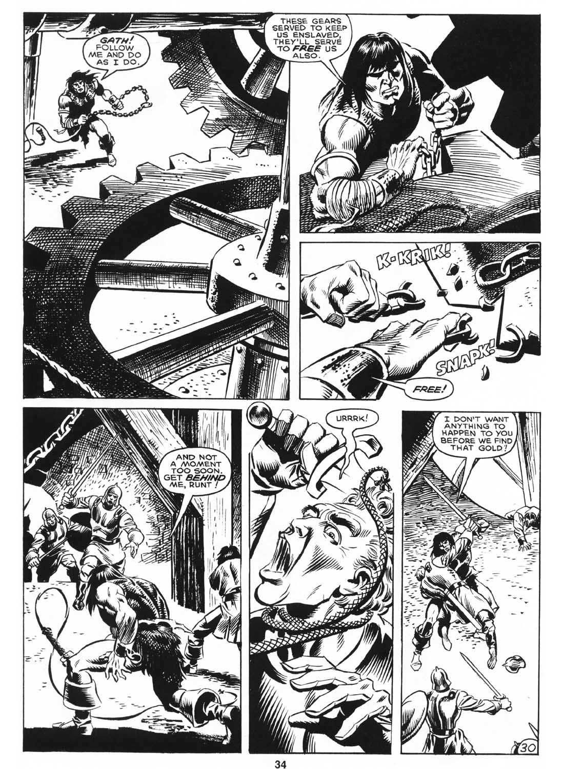The Savage Sword Of Conan issue 159 - Page 33