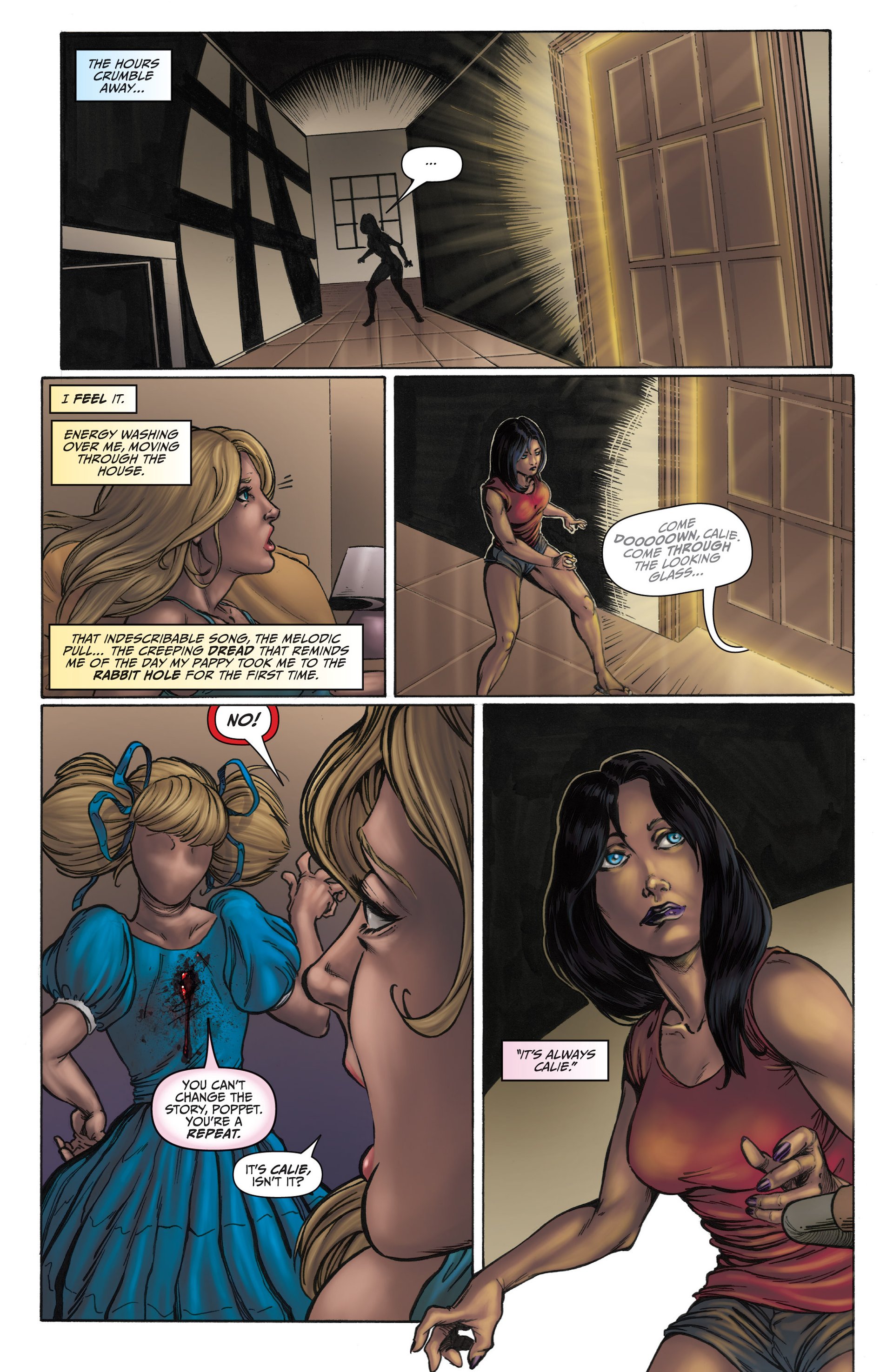 Read online Grimm Fairy Tales presents Wonderland: Down the Rabbit Hole comic -  Issue #4 - 15