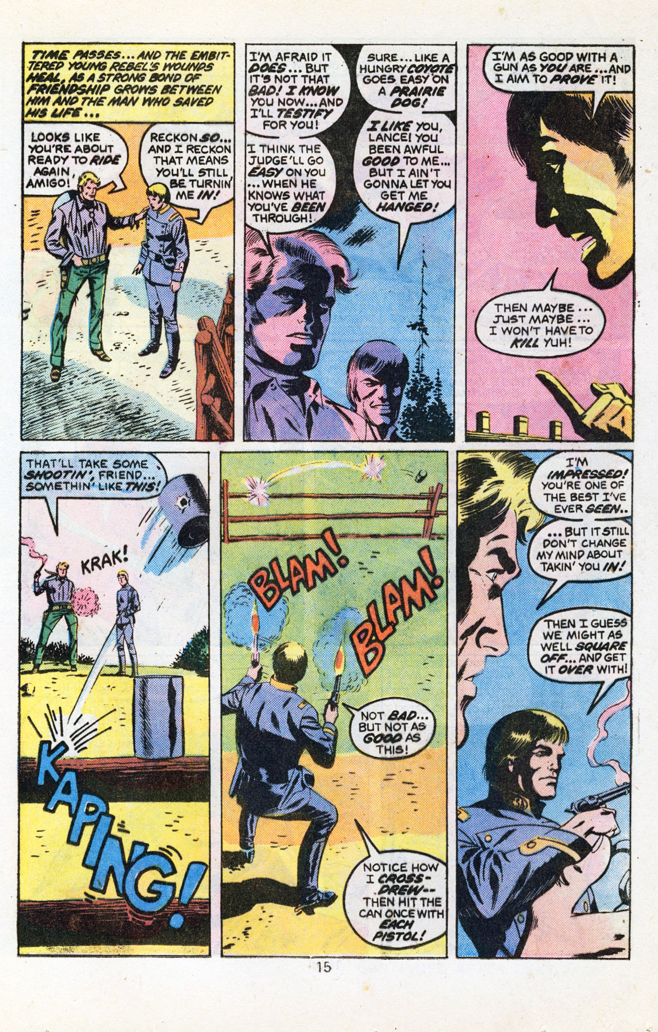 Read online The Outlaw Kid (1970) comic -  Issue #30 - 17