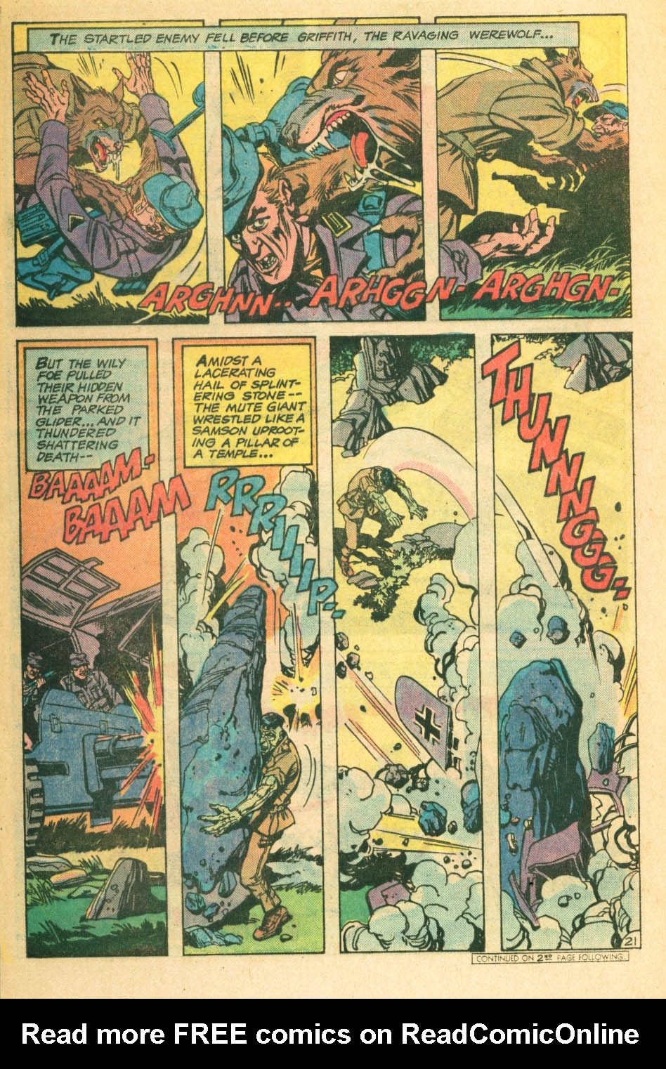 Read online Weird War Tales (1971) comic -  Issue #115 - 28
