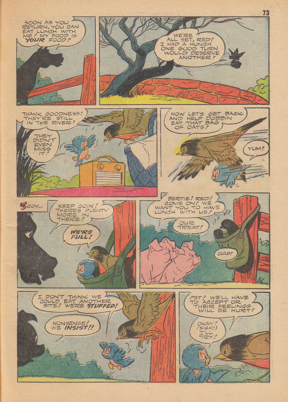 Read online Tom and Jerry's Summer Fun comic -  Issue #1 - 75
