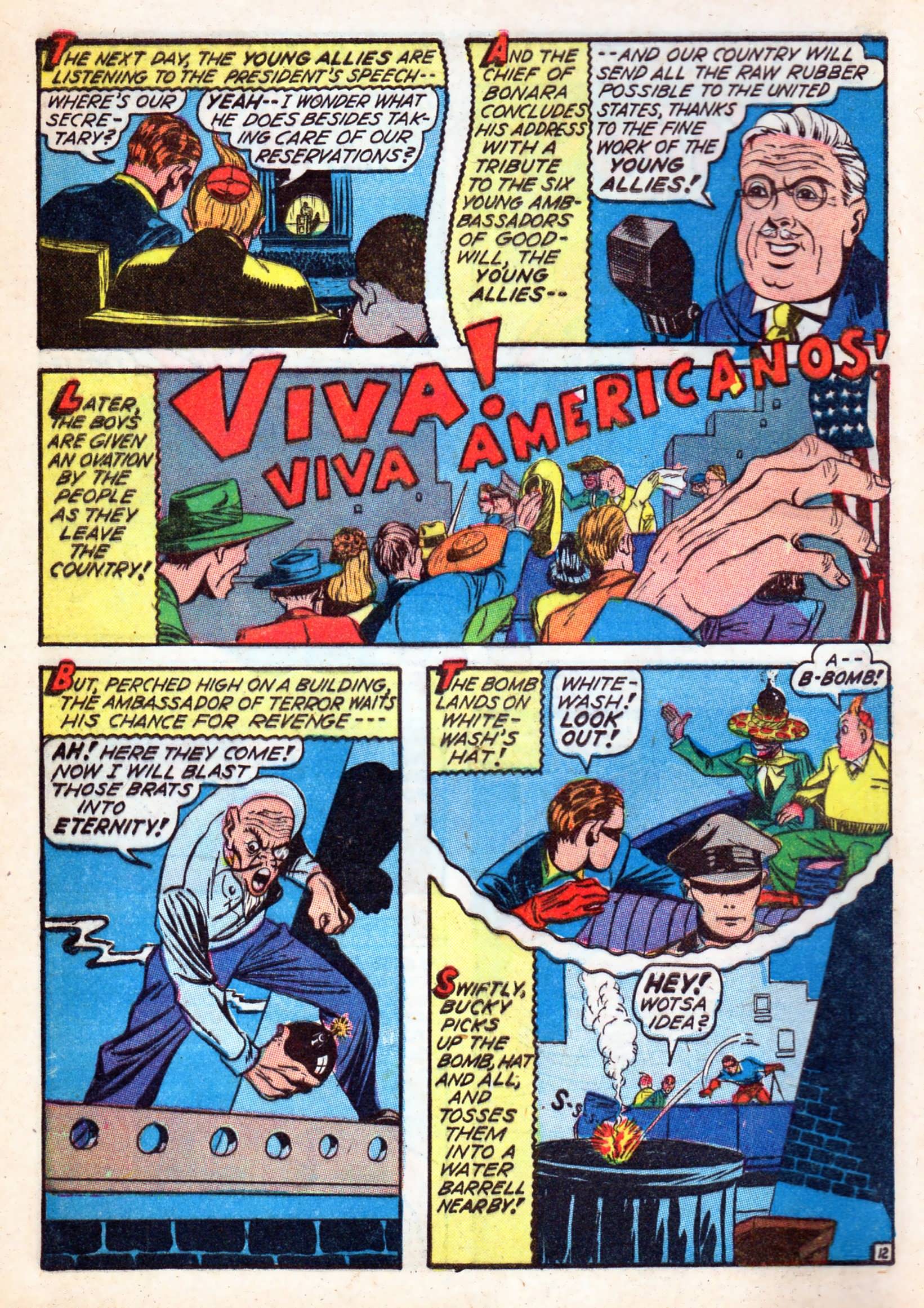 Read online Young Allies Comics comic -  Issue #7 - 13