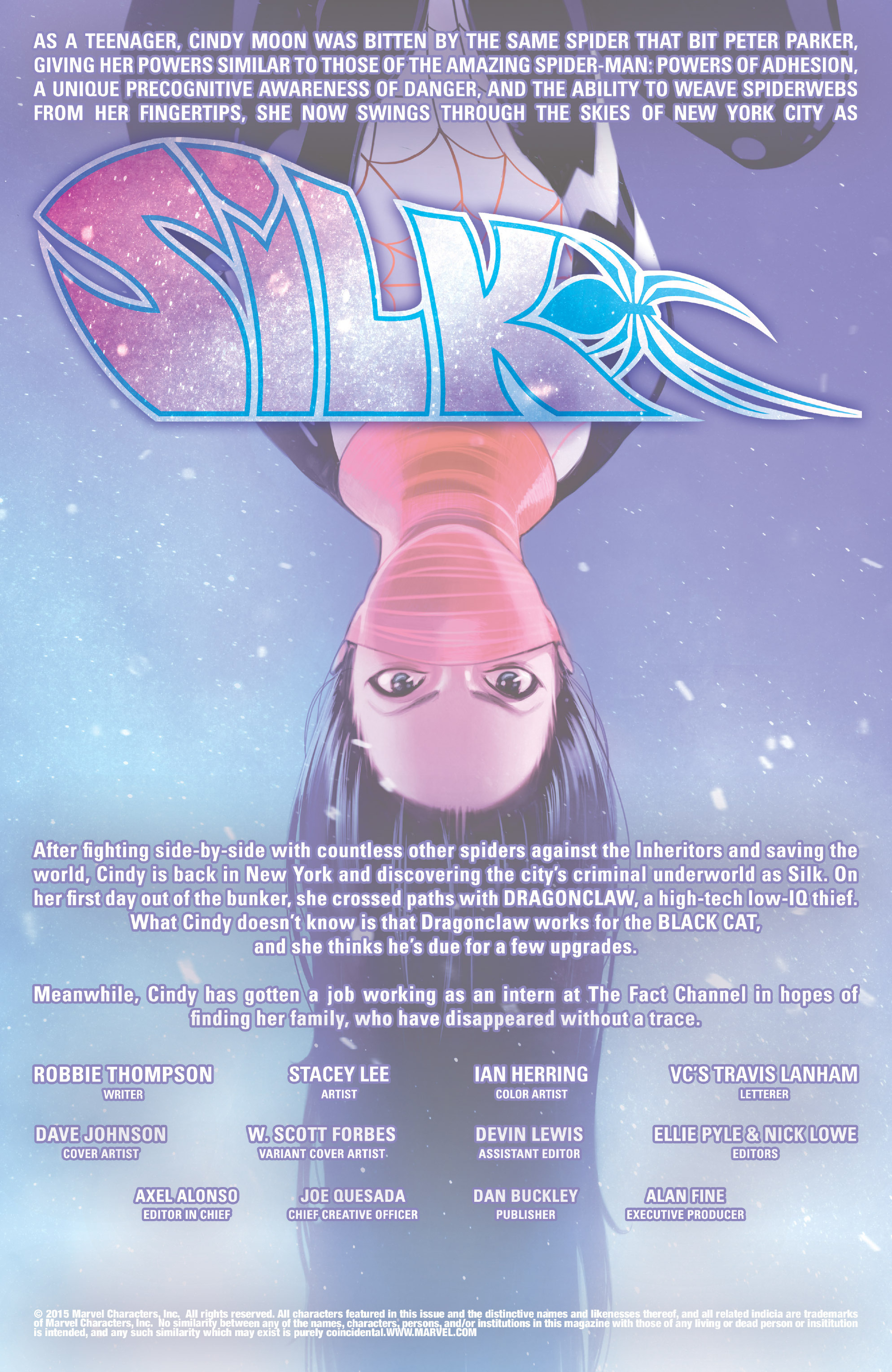 Read online Silk (2015) comic -  Issue #3 - 4
