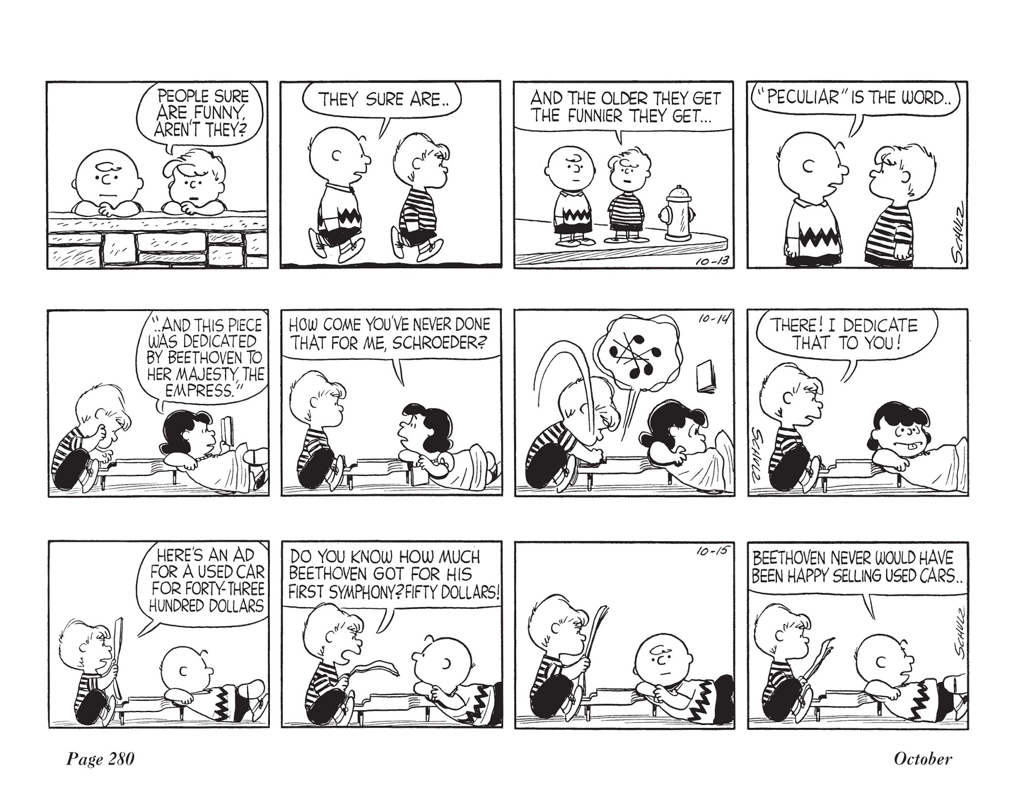 Read online The Complete Peanuts comic -  Issue # TPB 4 - 294