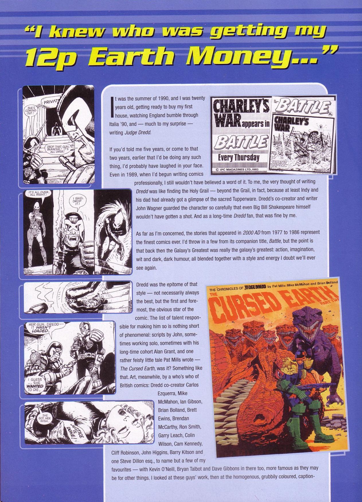 Read online Judge Dredd: Emerald Isle comic -  Issue # TPB - 4