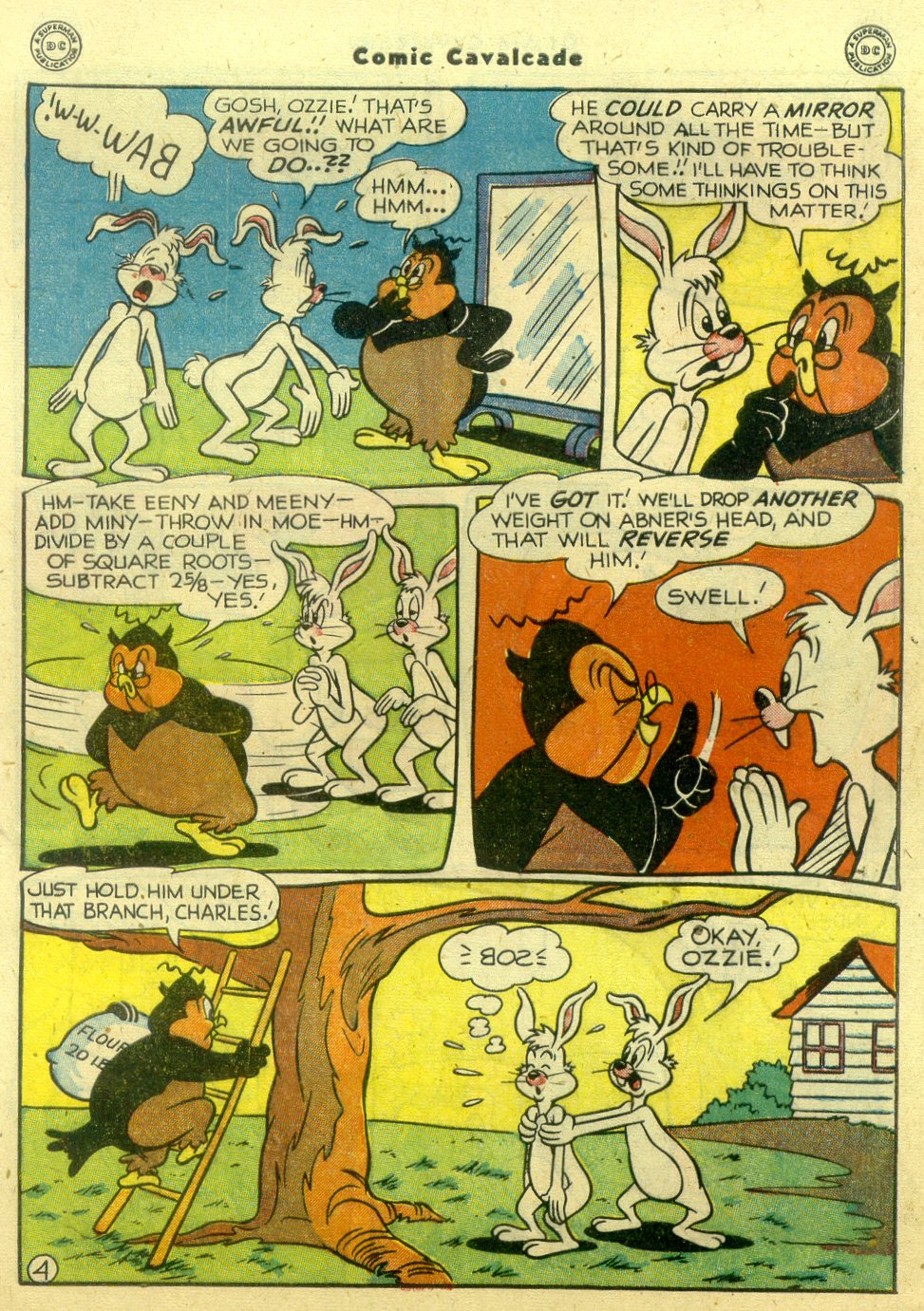 Read online Comic Cavalcade comic -  Issue #34 - 49