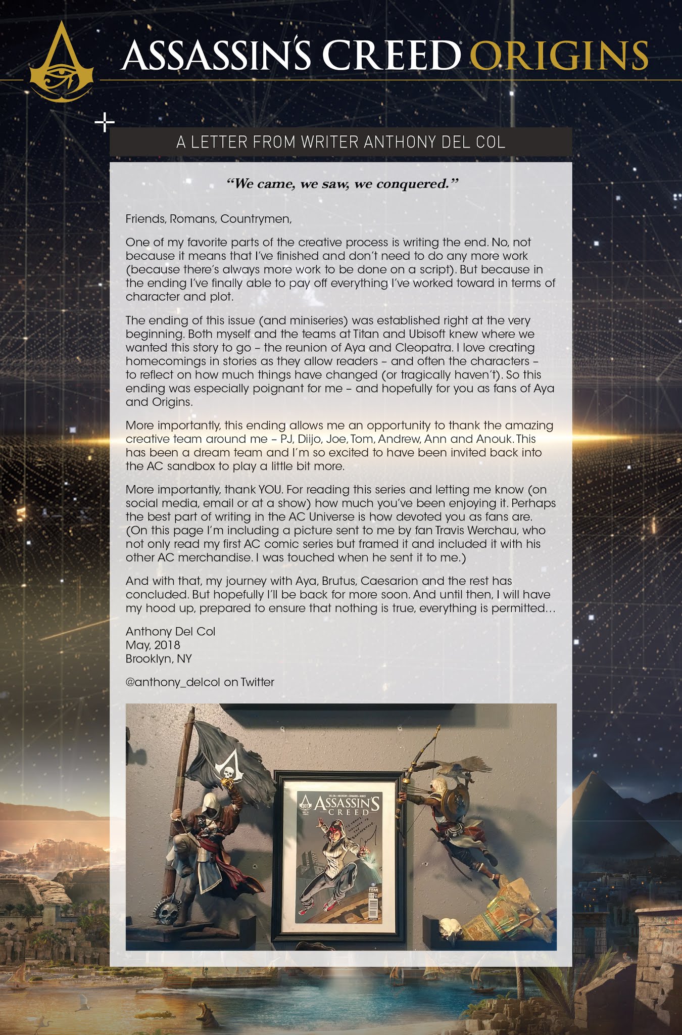 Read online Assassin's Creed: Origins comic -  Issue #4 - 28