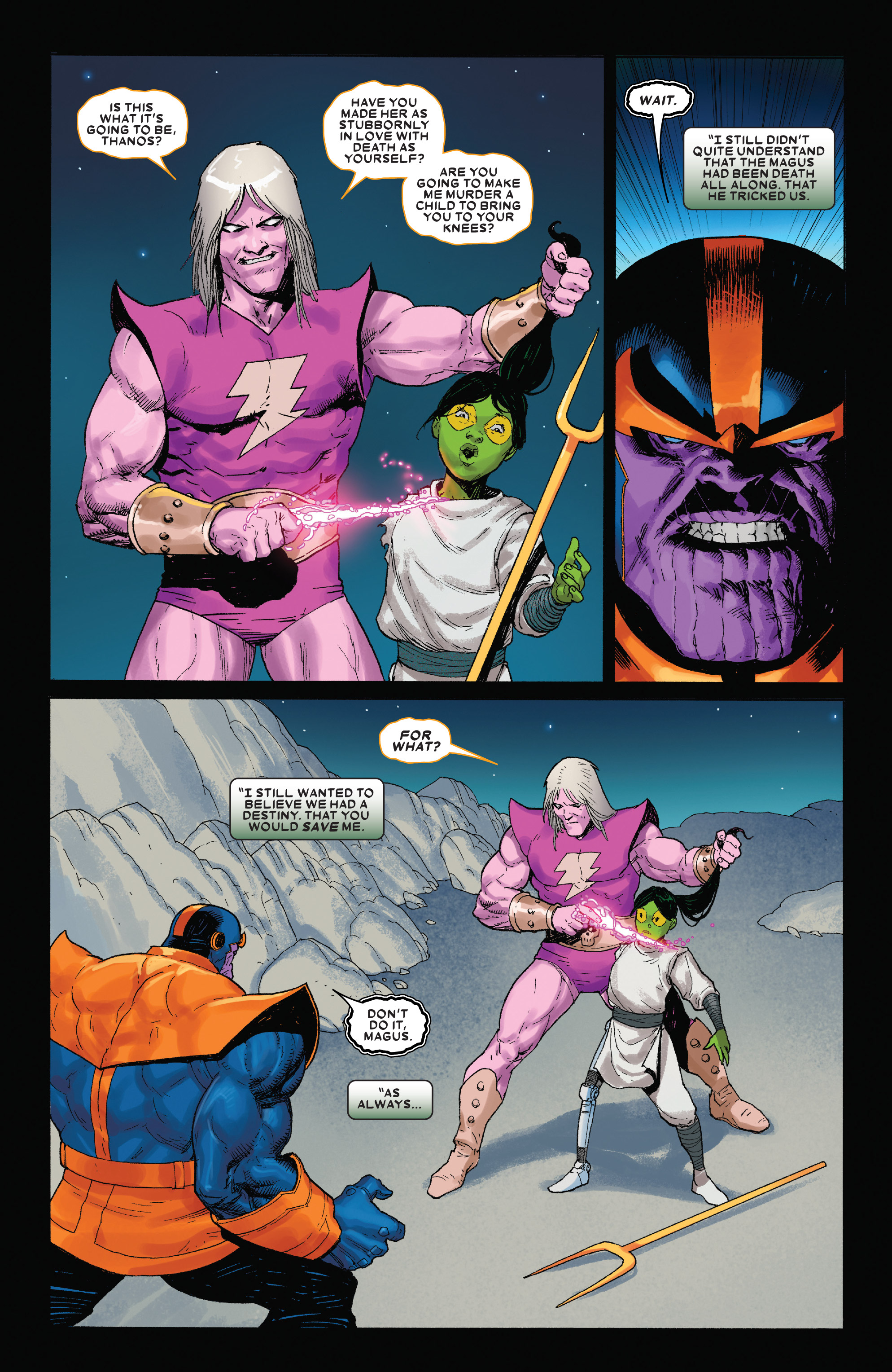 Read online Thanos (2019) comic -  Issue #6 - 10