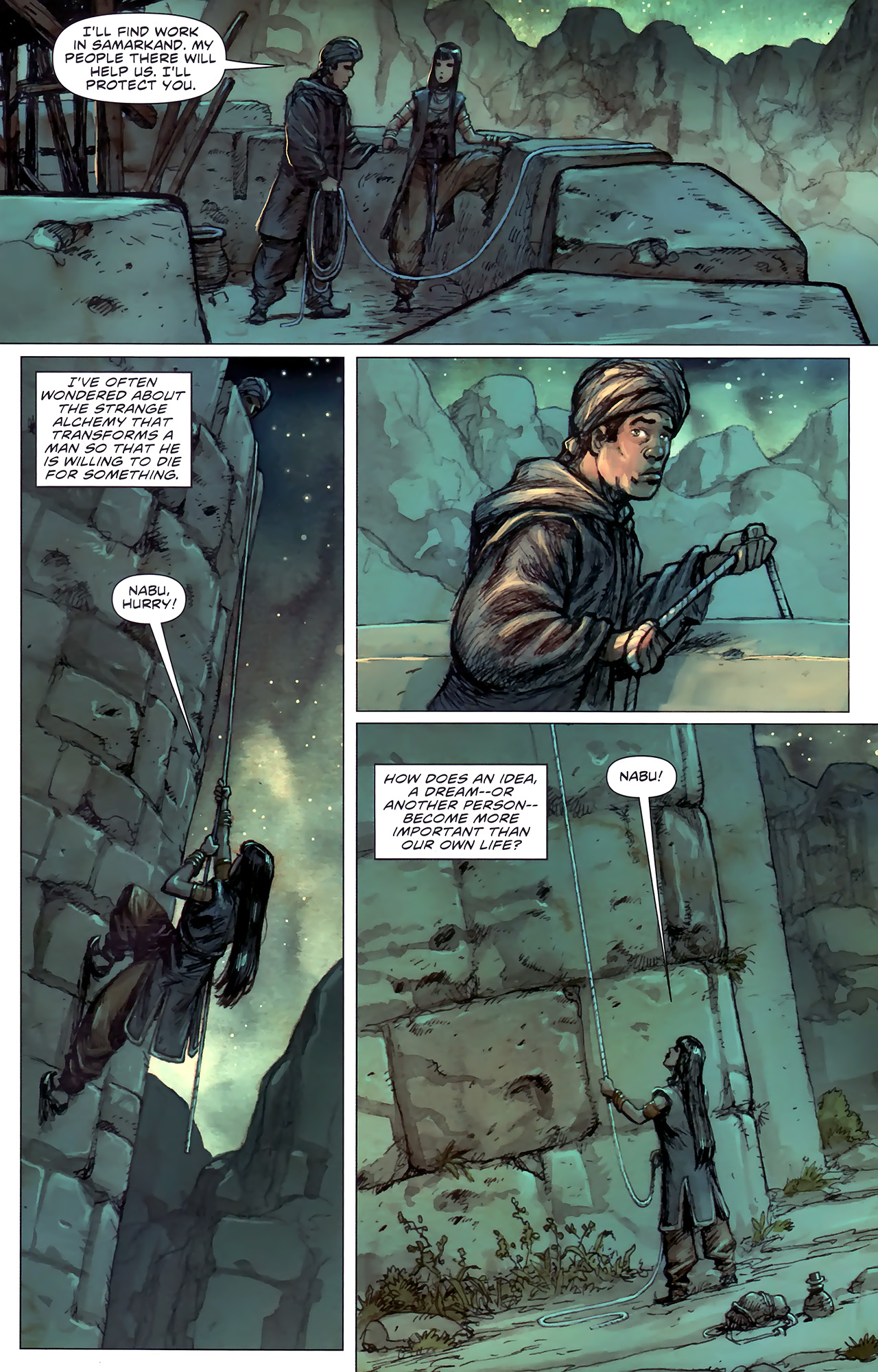 Read online Prince of Persia: Before the Sandstorm comic -  Issue #2 - 35