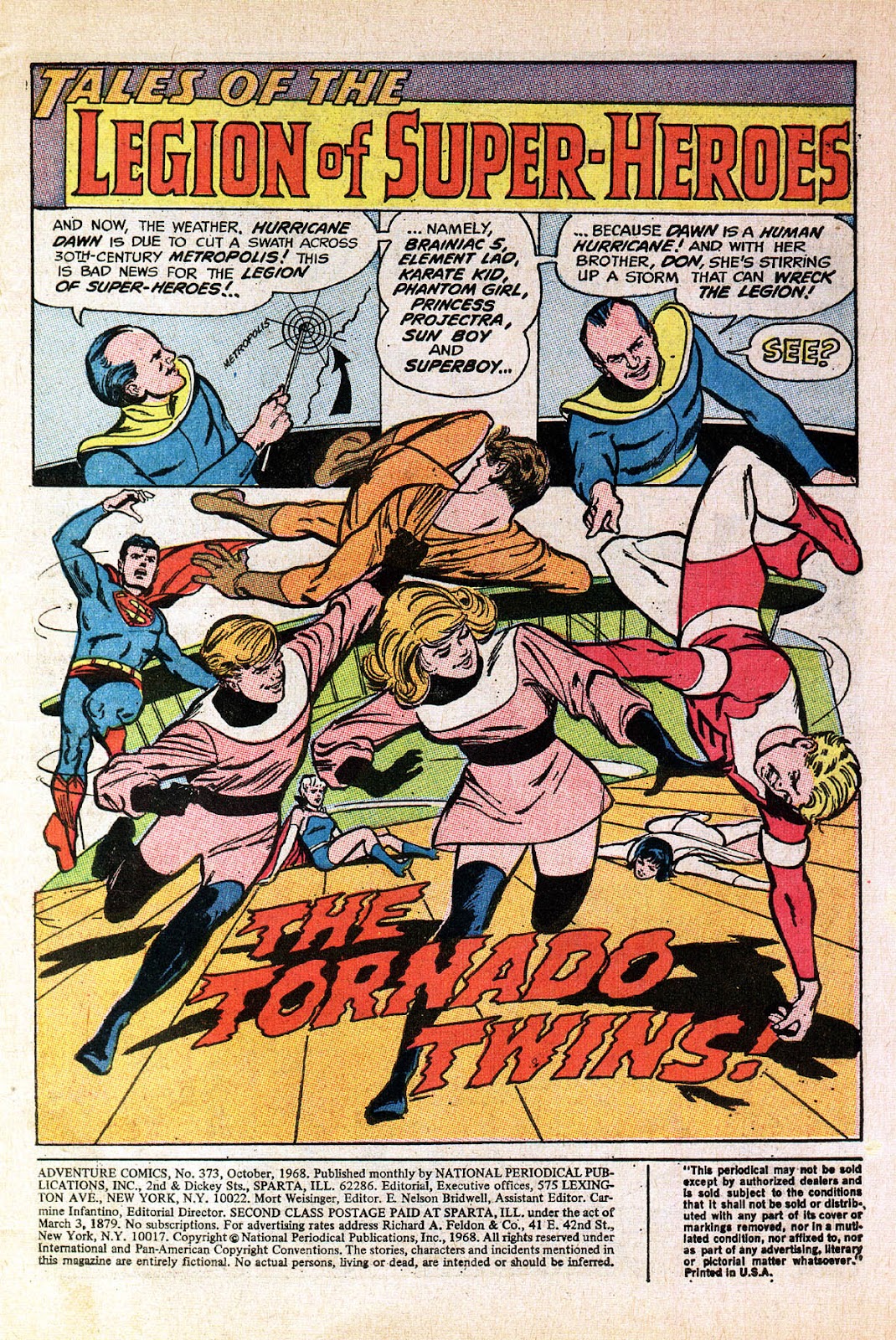Adventure Comics (1938) issue 373 - Page 3