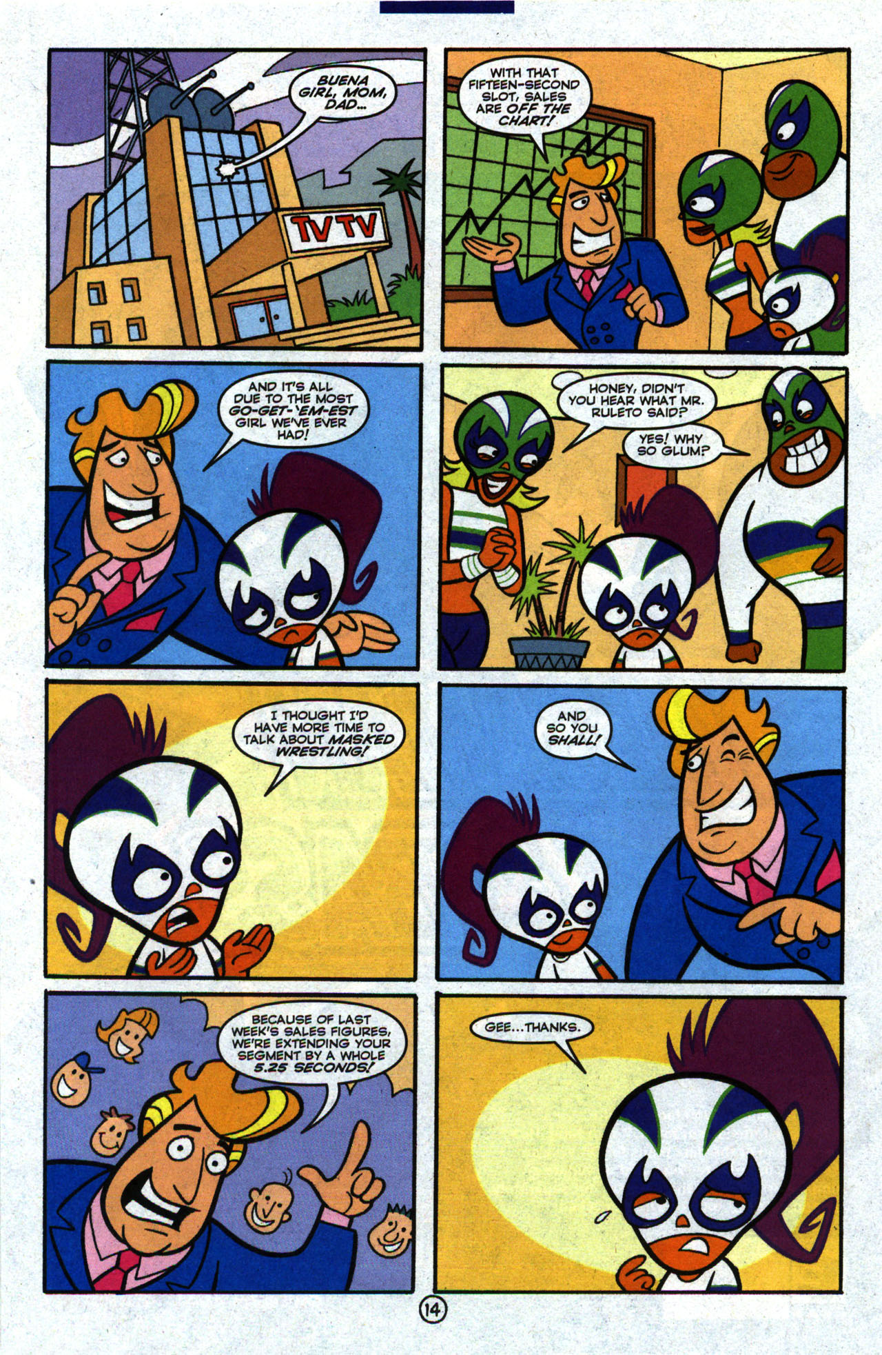 Read online Mucha Lucha comic -  Issue #2 - 15