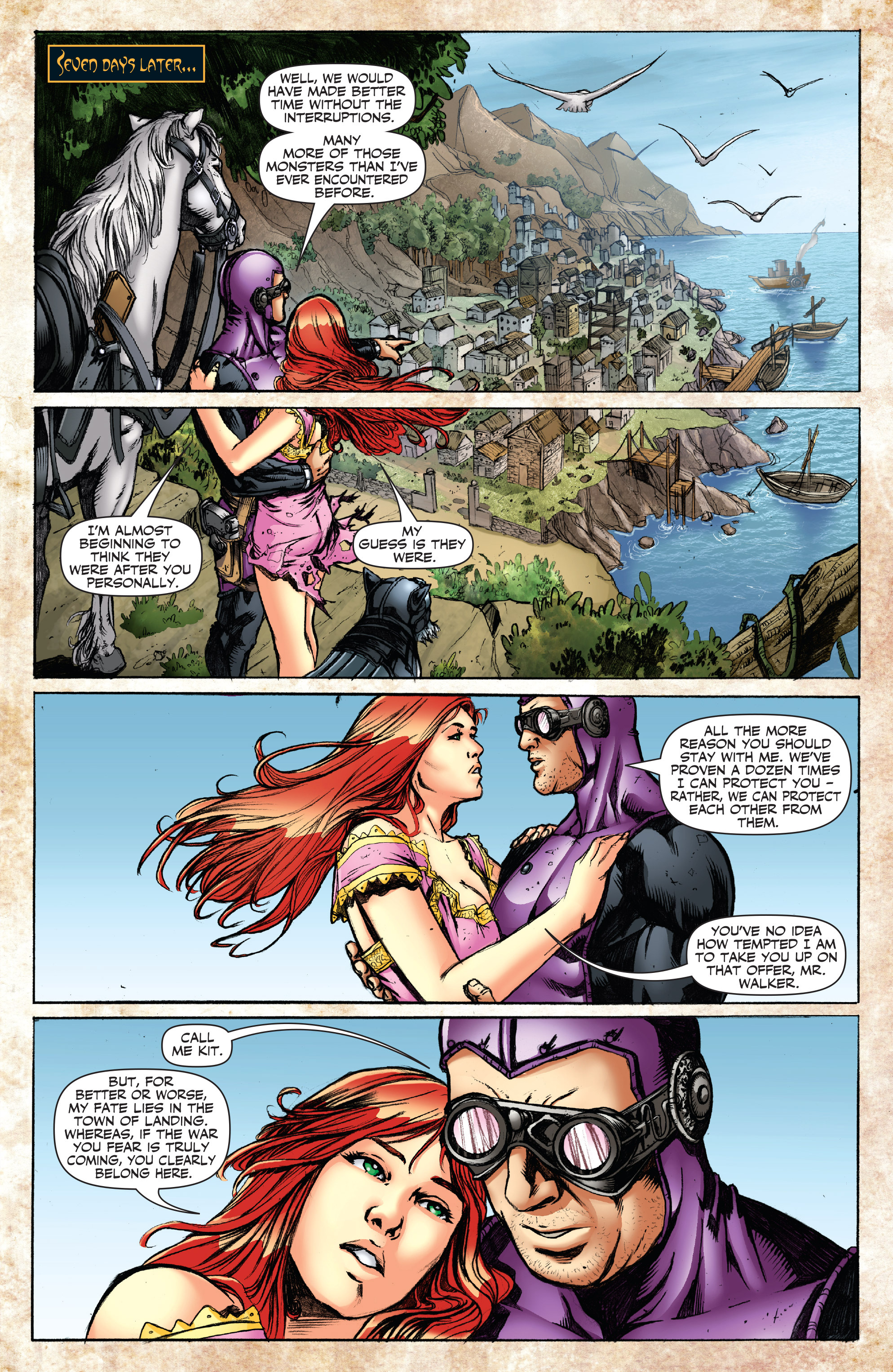 Read online Legenderry: A Steampunk Adventure comic -  Issue #4 - 23