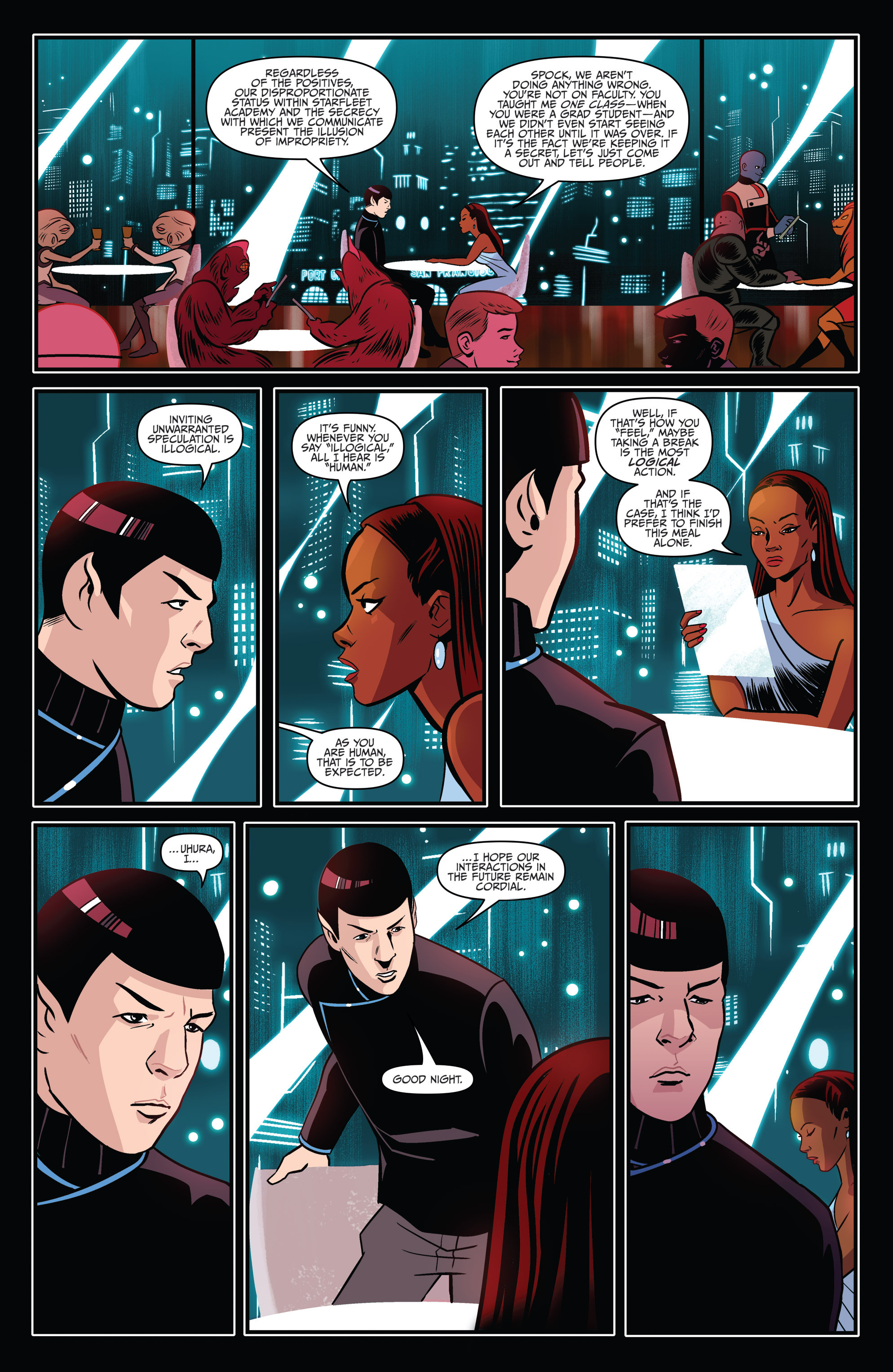 Read online Star Trek: Starfleet Academy (2015) comic -  Issue #1 - 4