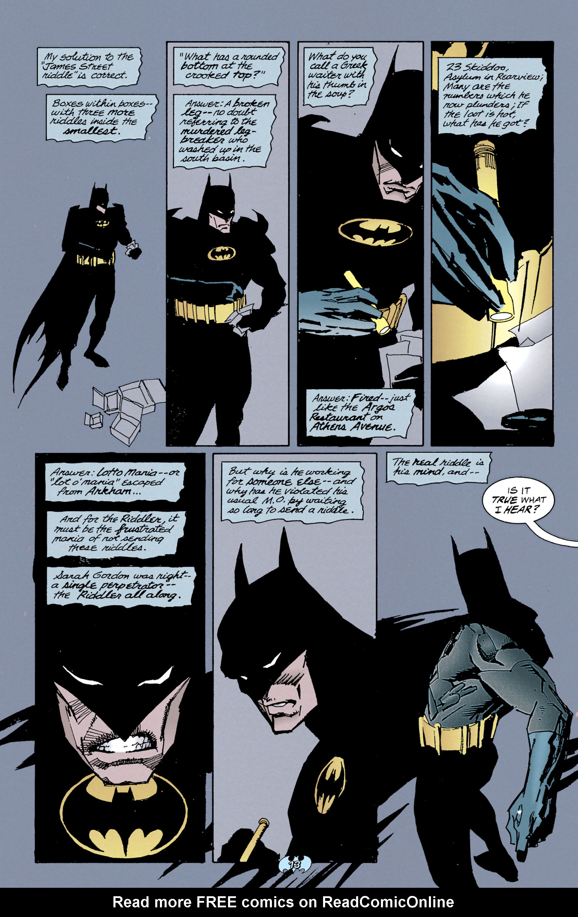 Read online The Batman Chronicles (1995) comic -  Issue #3 - 15