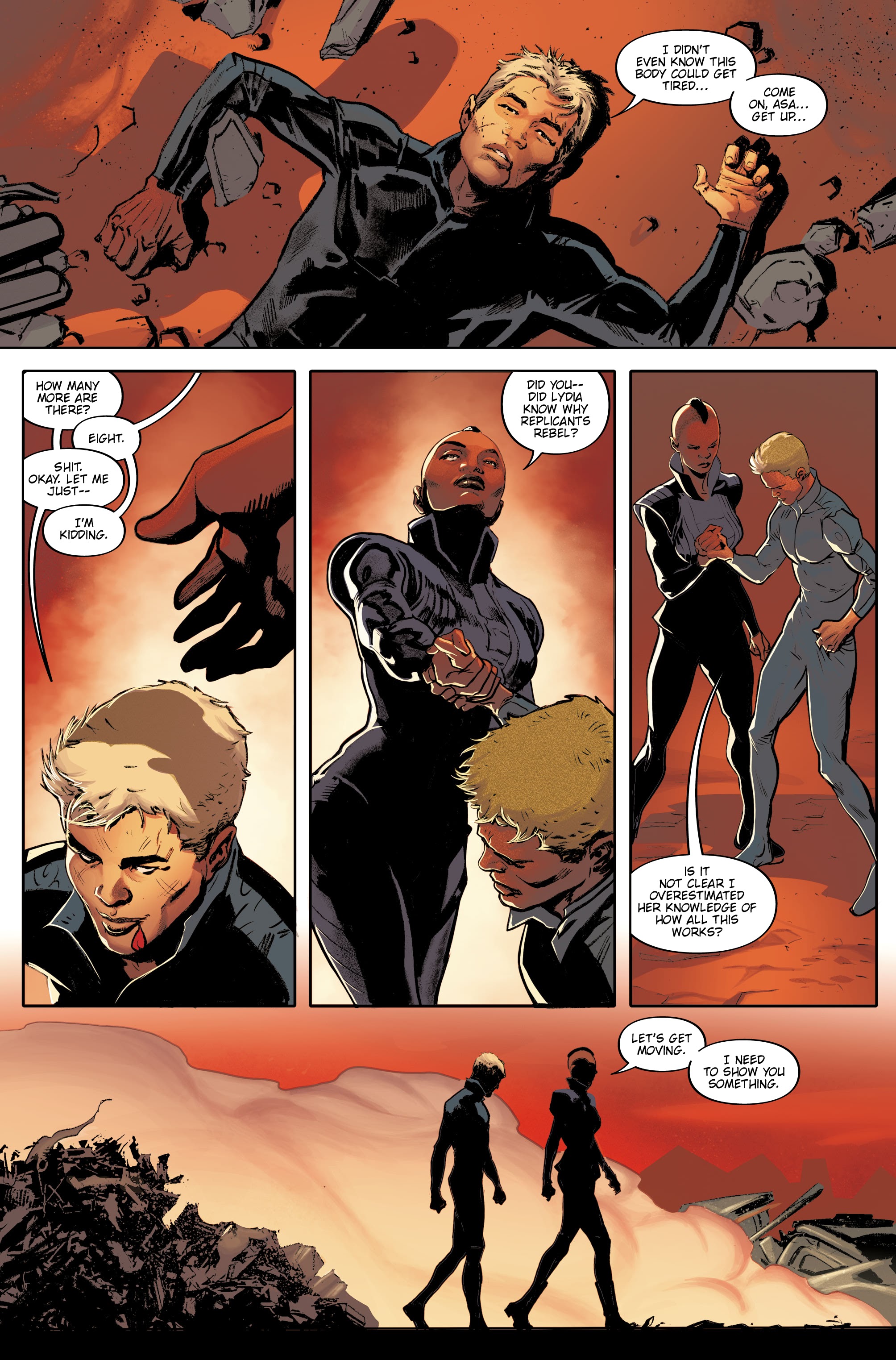 Read online Blade Runner Origins comic -  Issue #9 - 22