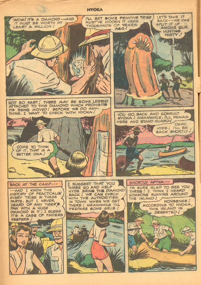Read online Nyoka the Jungle Girl (1945) comic -  Issue #26 - 6