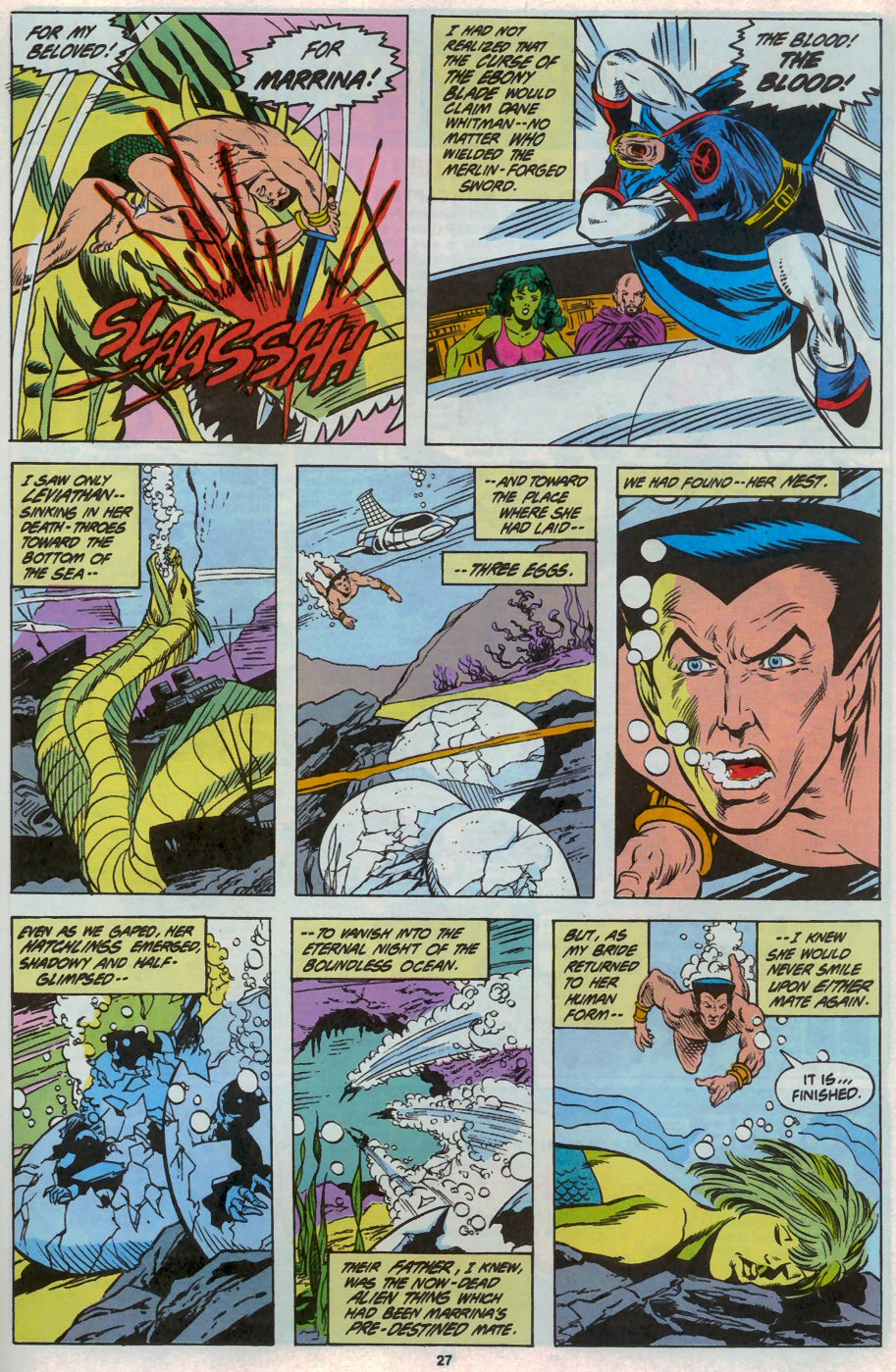 Read online Saga of the Sub-Mariner comic -  Issue #12 - 21