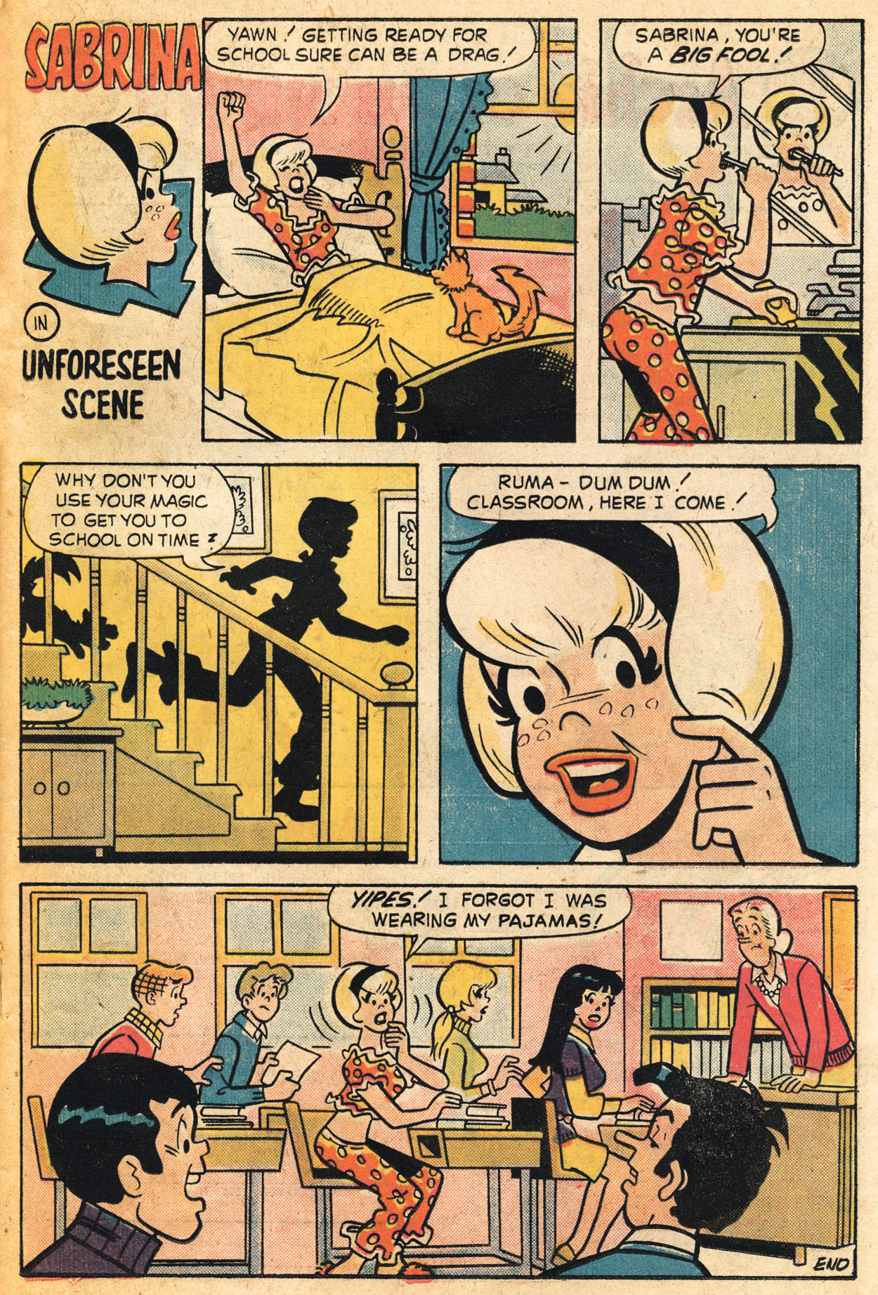 Read online Archie's TV Laugh-Out comic -  Issue #33 - 22