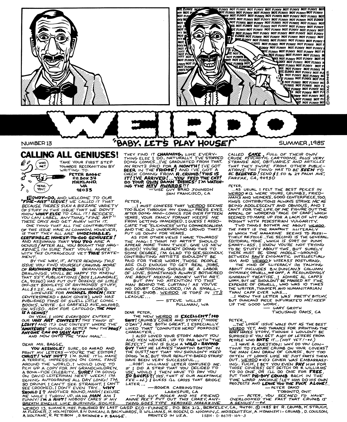 Read online Weirdo comic -  Issue #13 - 4